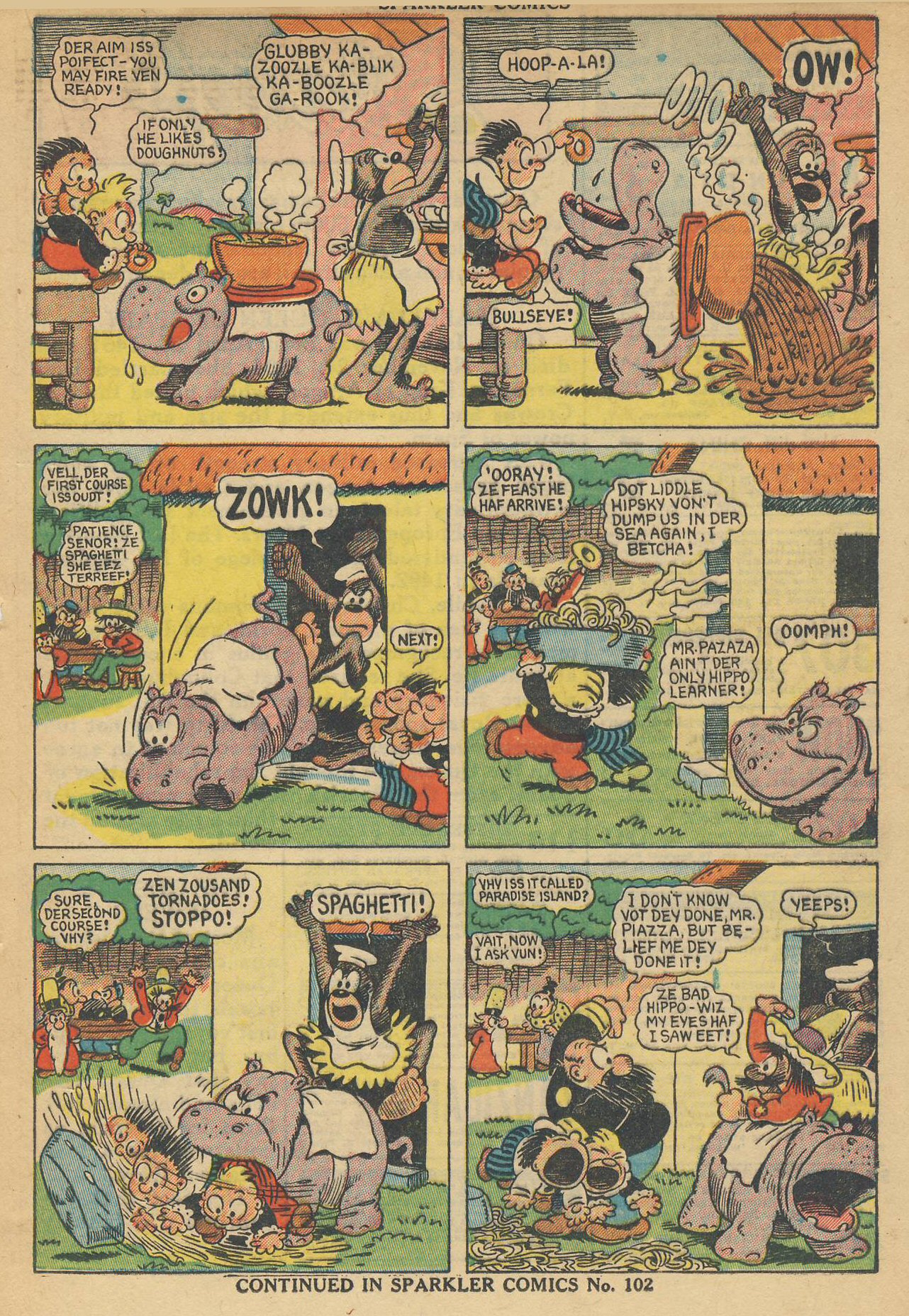 Read online Sparkler Comics comic -  Issue #101 - 17