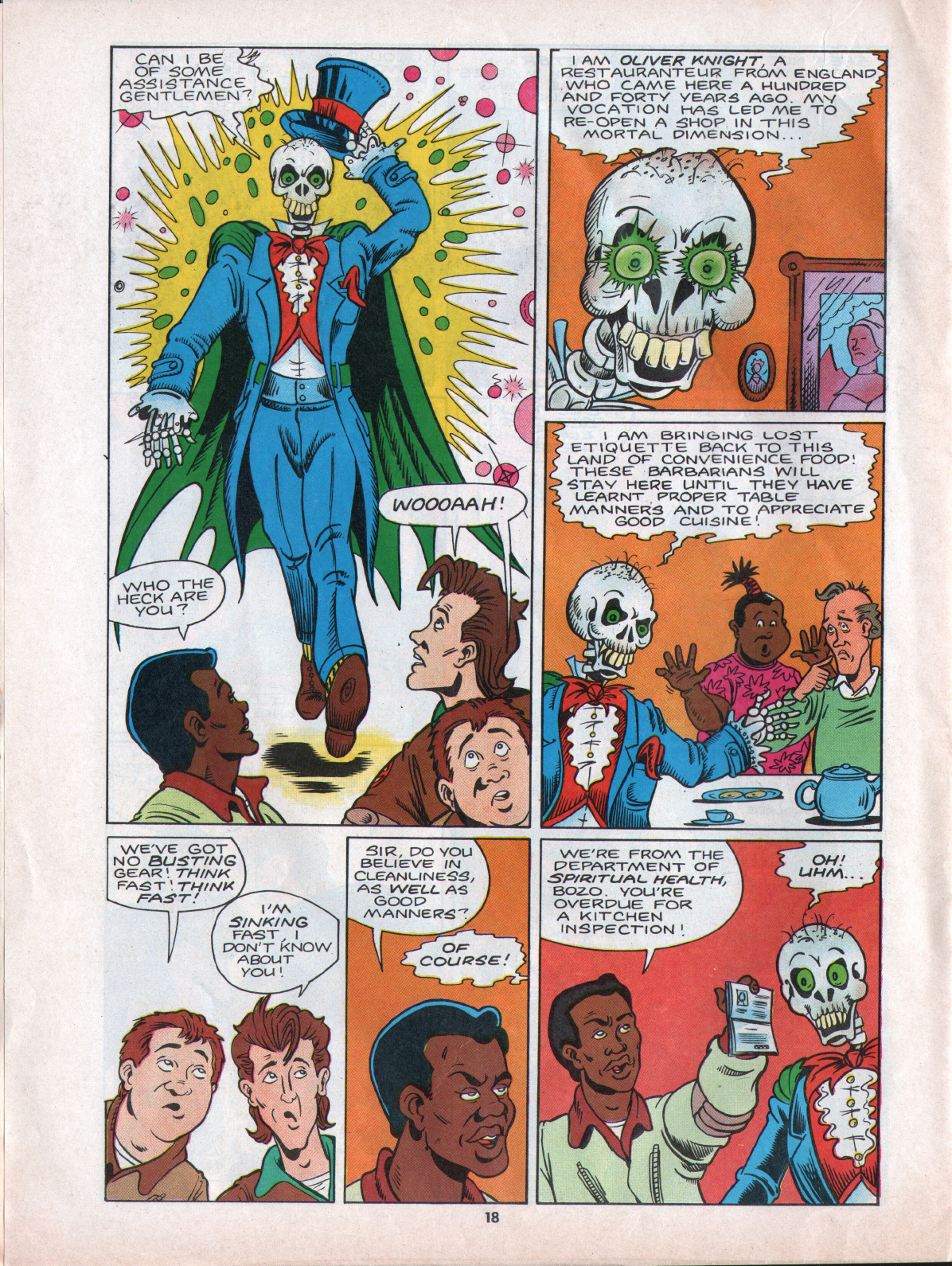 Read online The Real Ghostbusters comic -  Issue #57 - 18