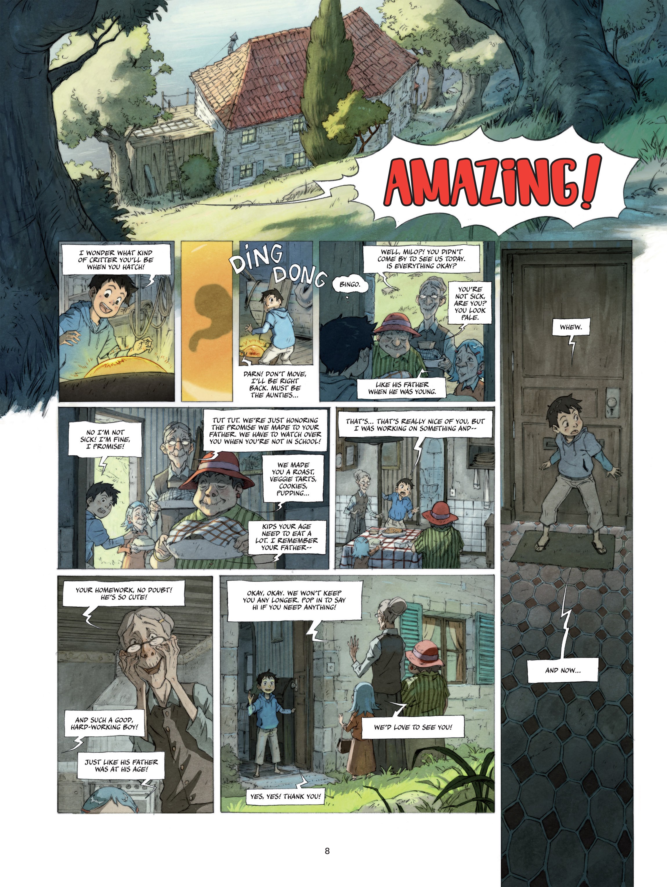 Read online Milo's World (2020) comic -  Issue #1 - 9