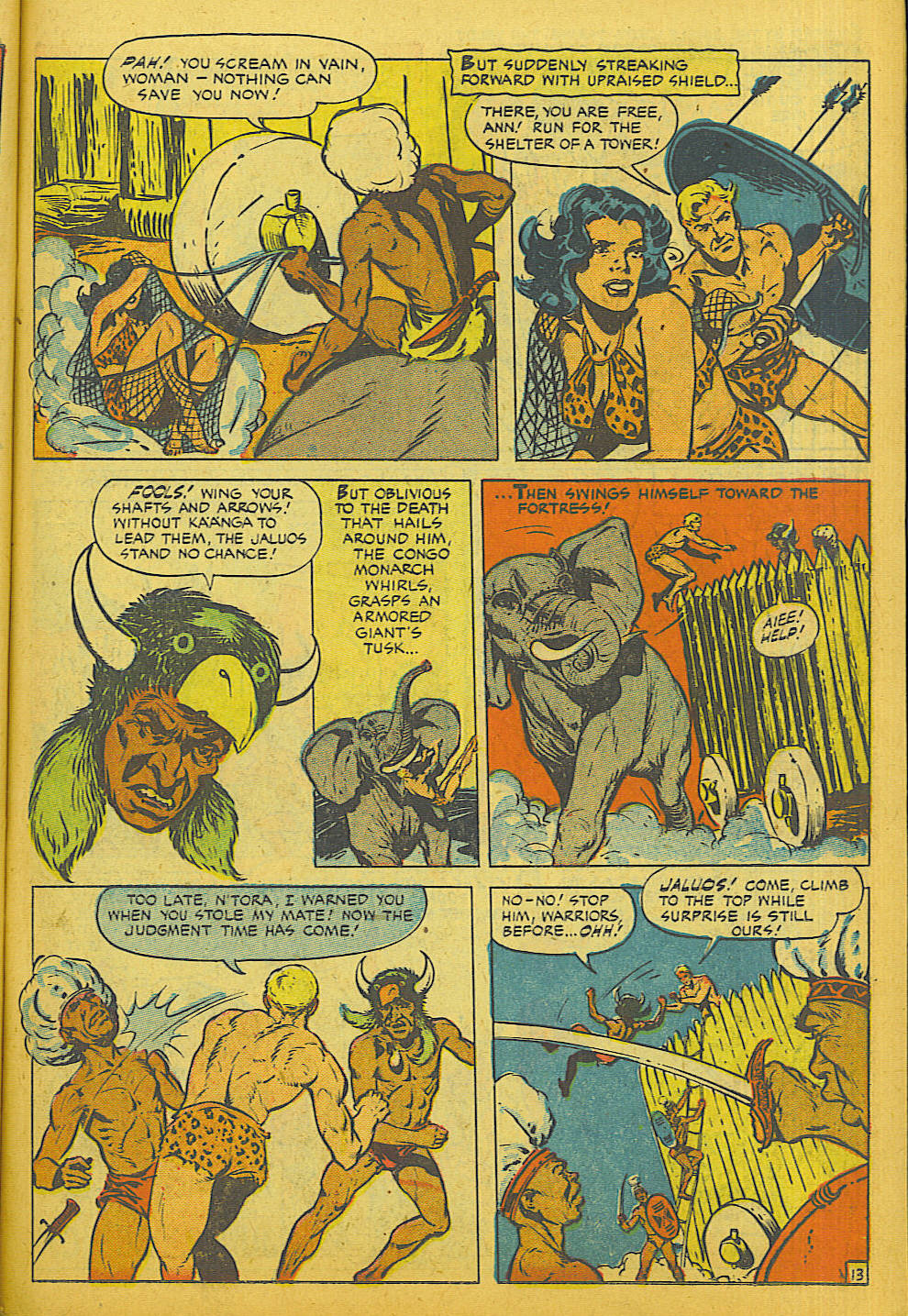 Read online Jungle Comics comic -  Issue #136 - 16
