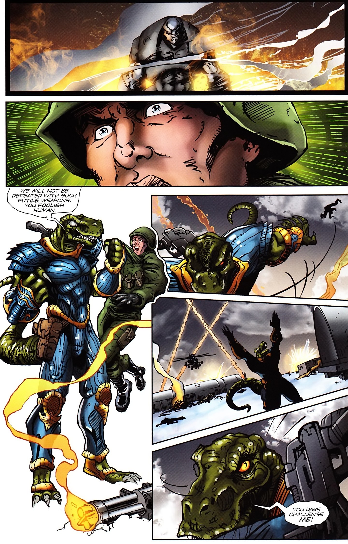 Read online Jurassic StrikeForce 5 comic -  Issue #1 - 22