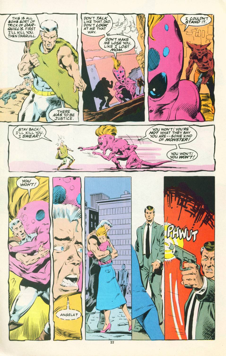 Read online Justice (1986) comic -  Issue #22 - 23