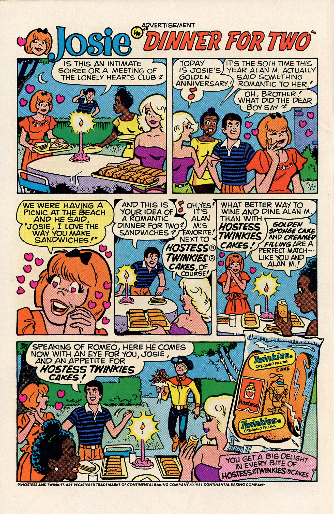 Read online Archie's Pals 'N' Gals (1952) comic -  Issue #154 - 2