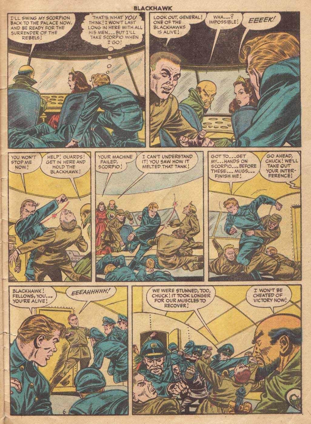 Read online Blackhawk (1957) comic -  Issue #100 - 31