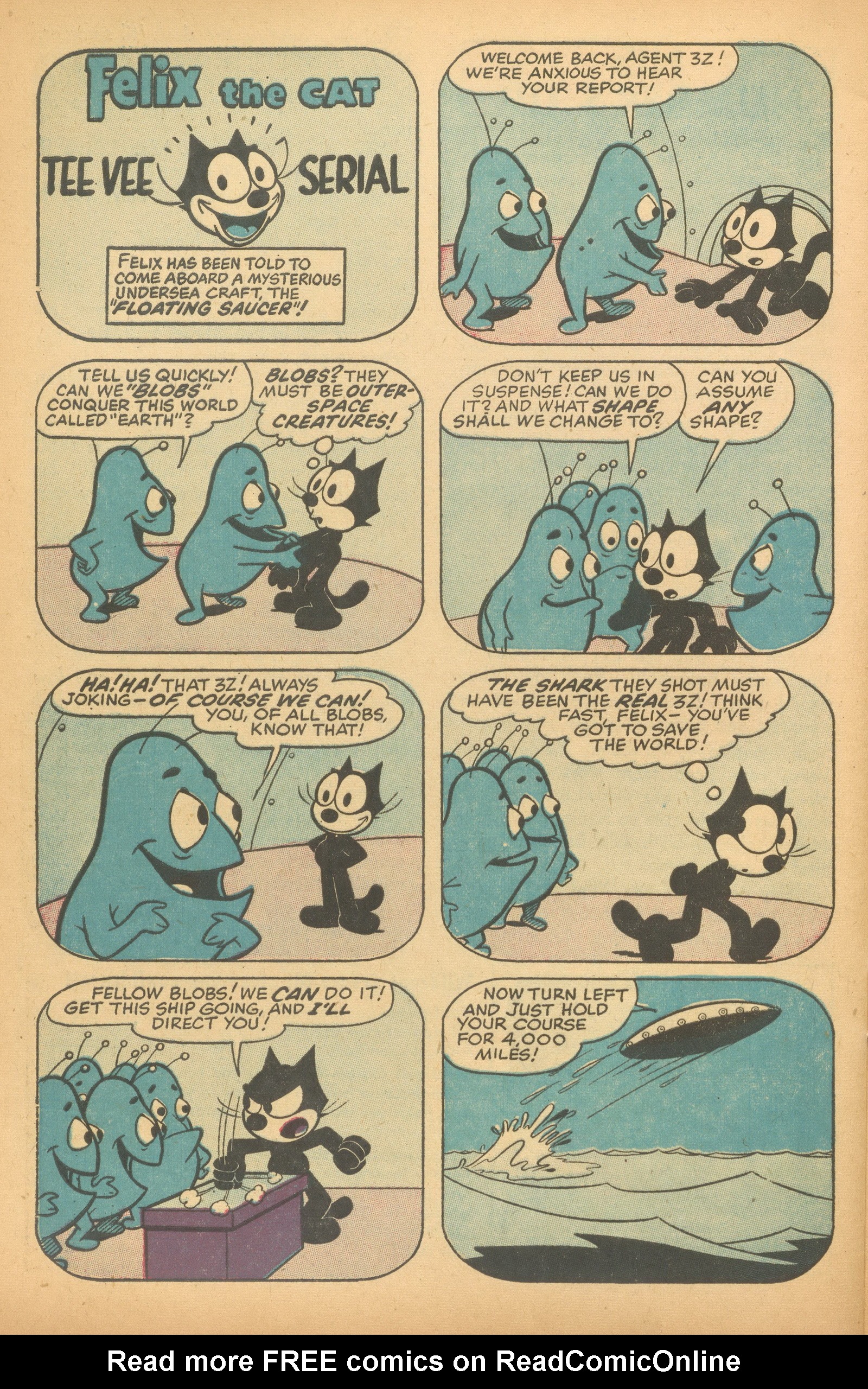 Read online Felix the Cat (1955) comic -  Issue #80 - 27