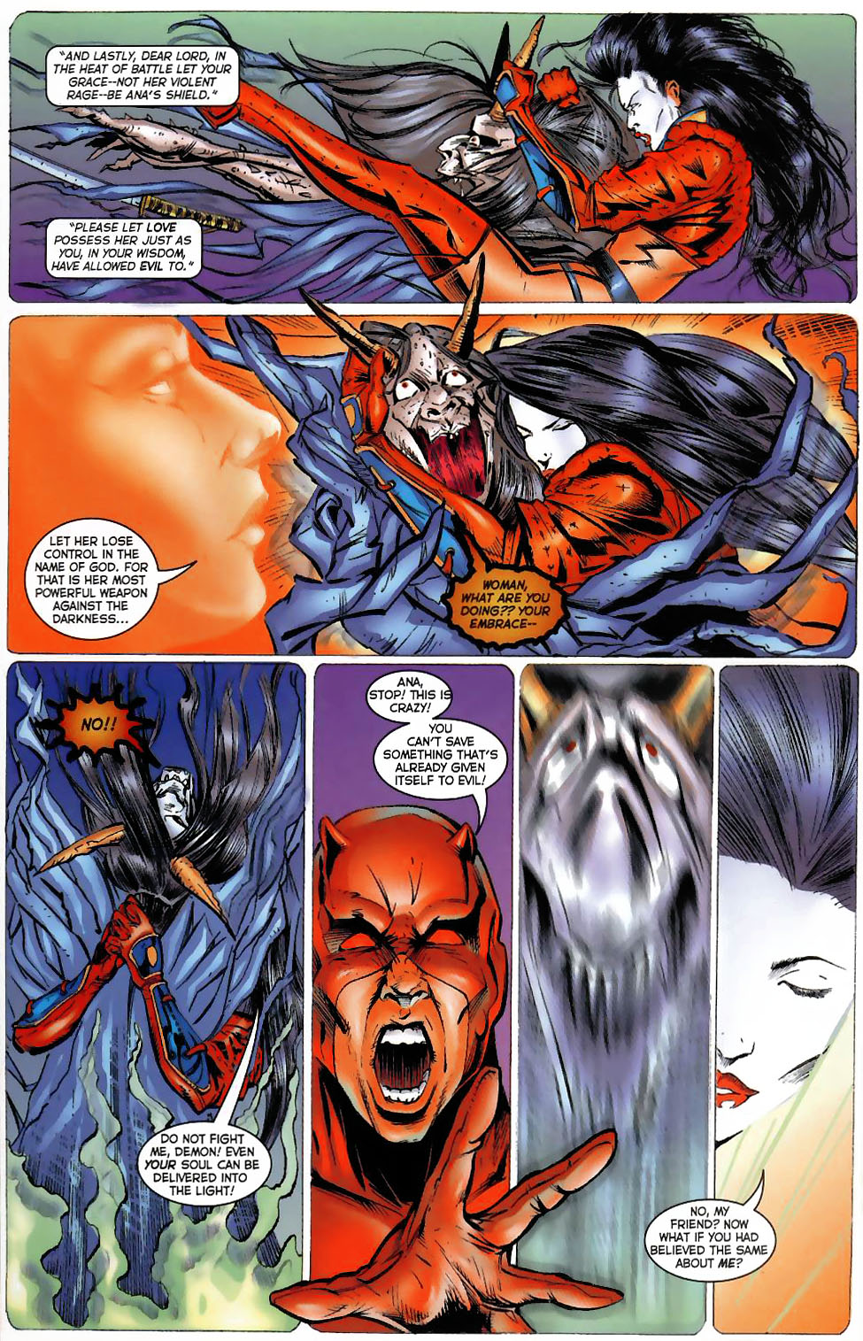 Read online Shi/Daredevil: Honor Thy Mother comic -  Issue # Full - 22