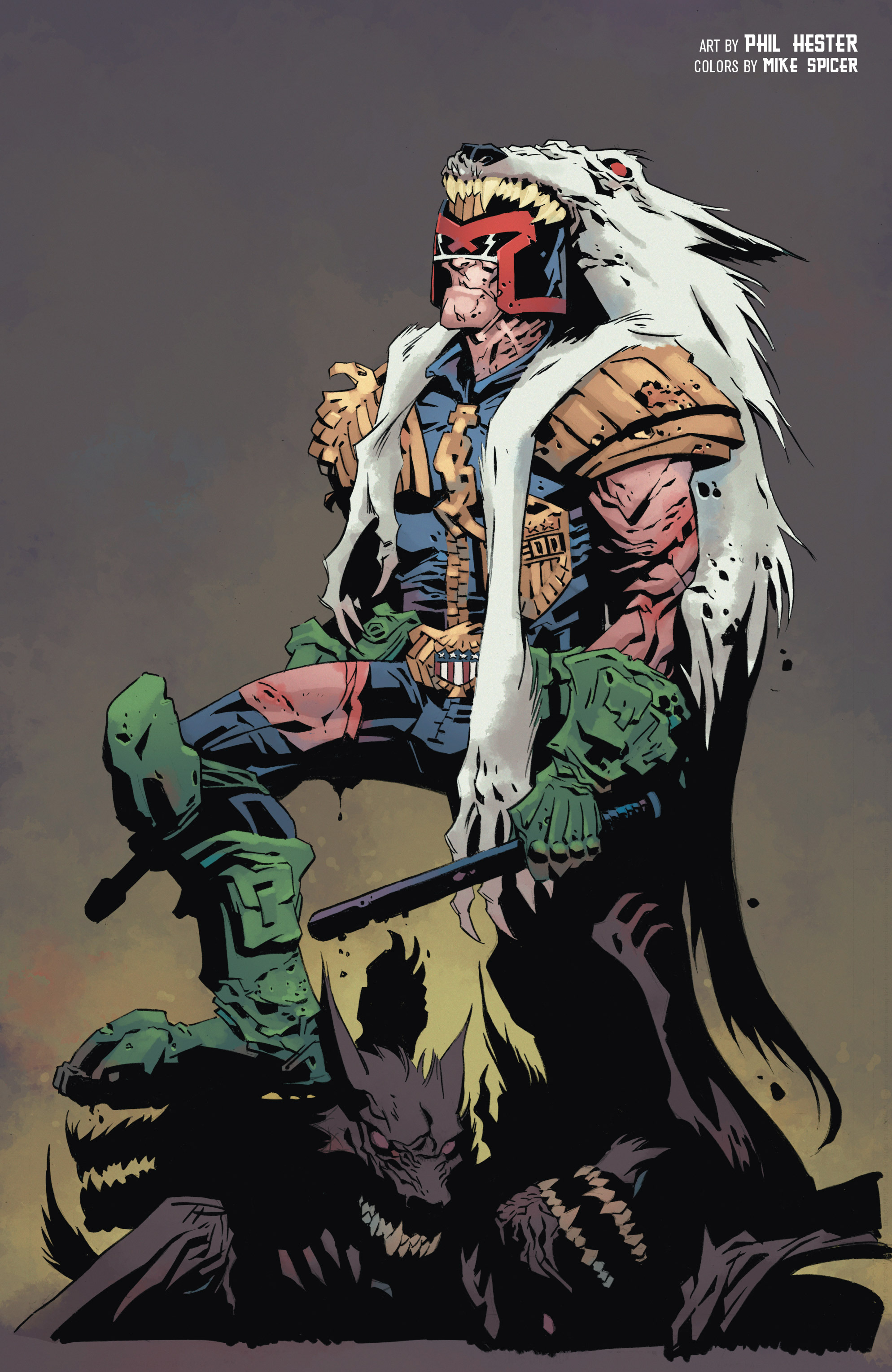 Read online Judge Dredd: Cry of the Werewolf comic -  Issue # Full - 51