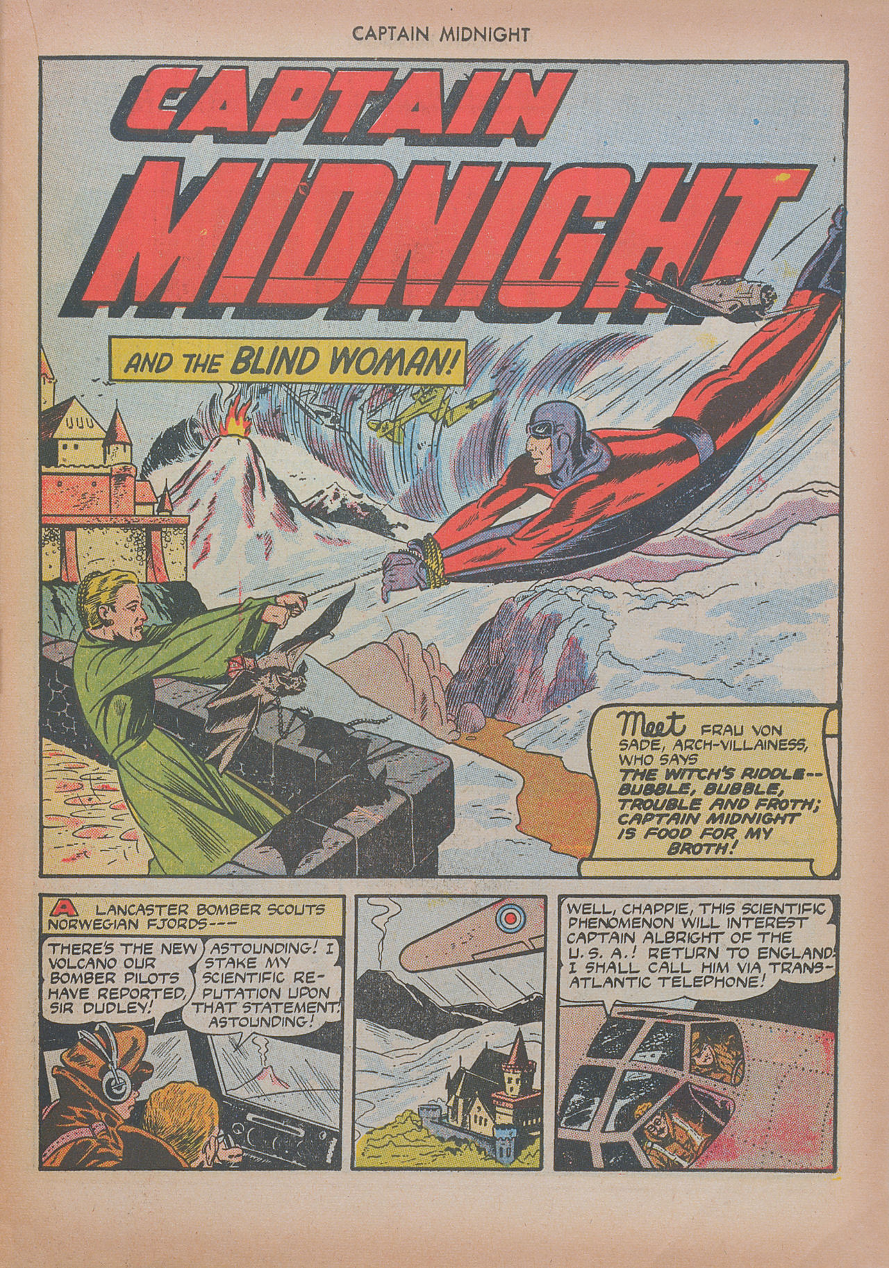 Read online Captain Midnight (1942) comic -  Issue #20 - 39