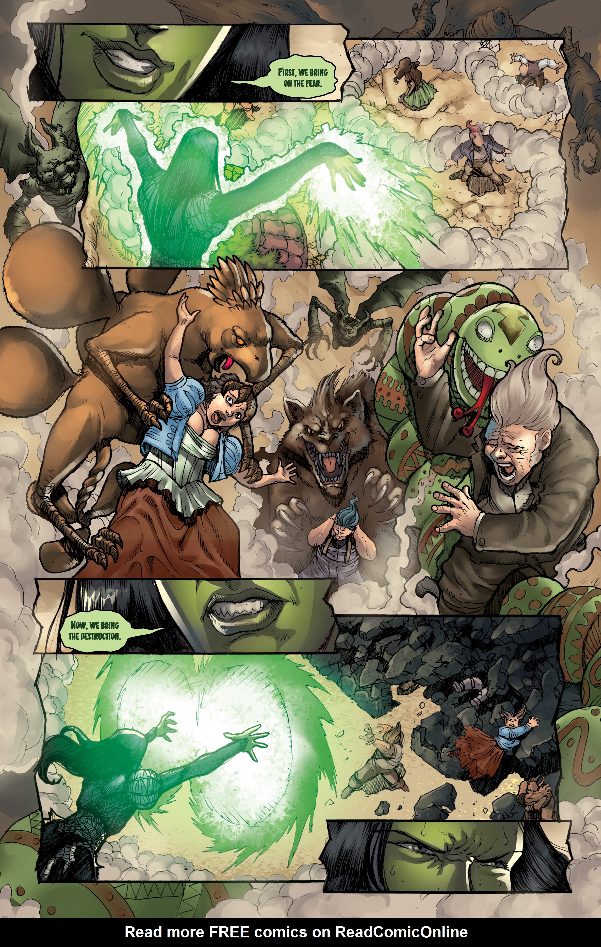 Read online The Steam Engines of Oz: The Geared Leviathan comic -  Issue #1 - 13