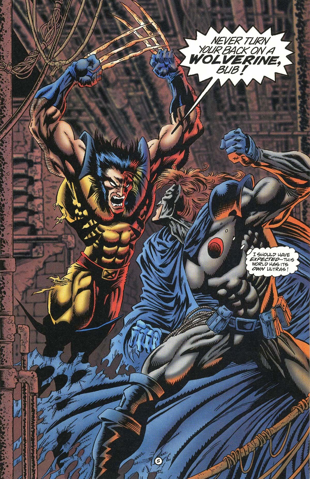 Read online The Night Man Vs. Wolverine comic -  Issue # Full - 9