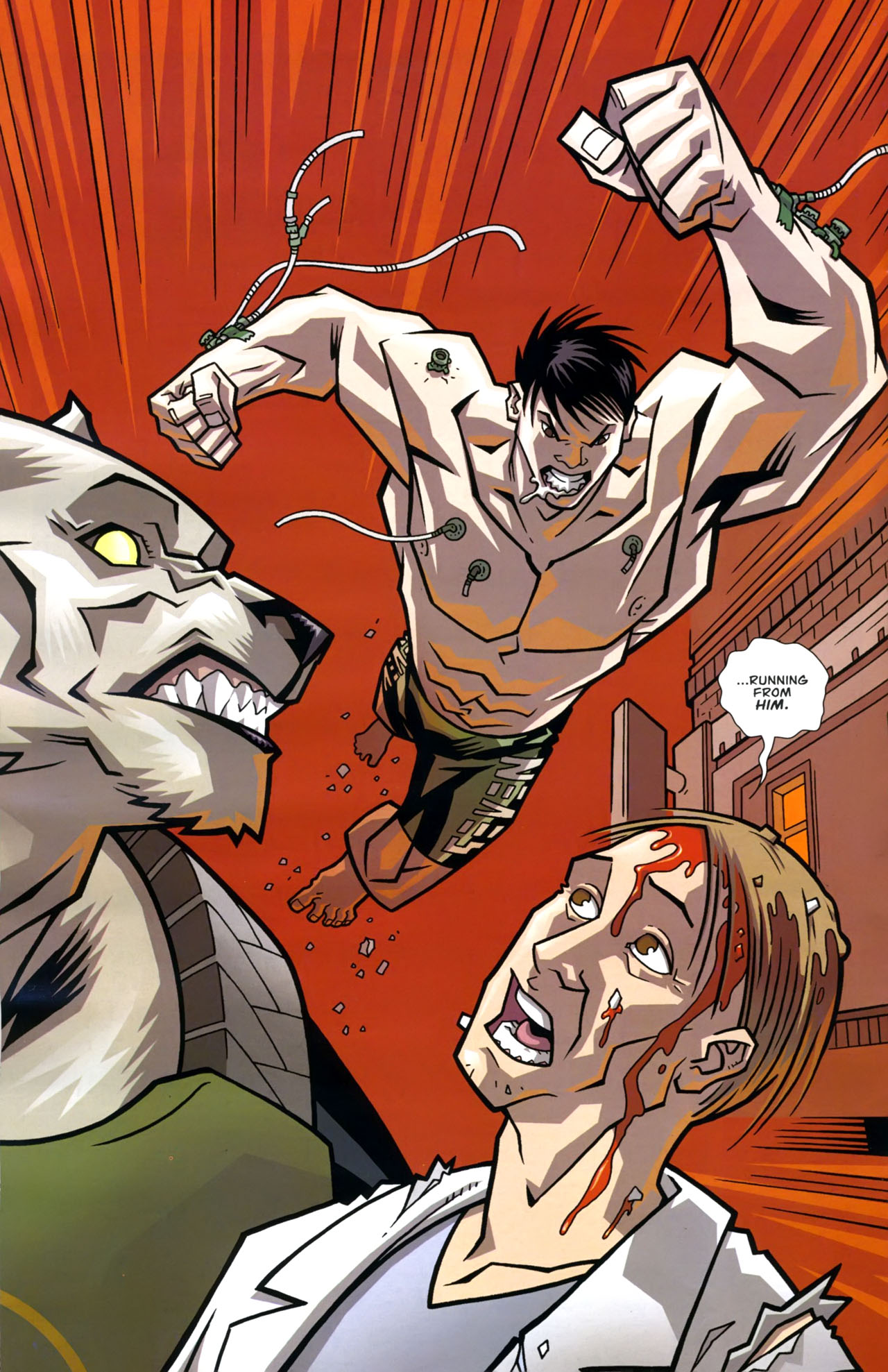 Read online The Astounding Wolf-Man comic -  Issue #6 - 10