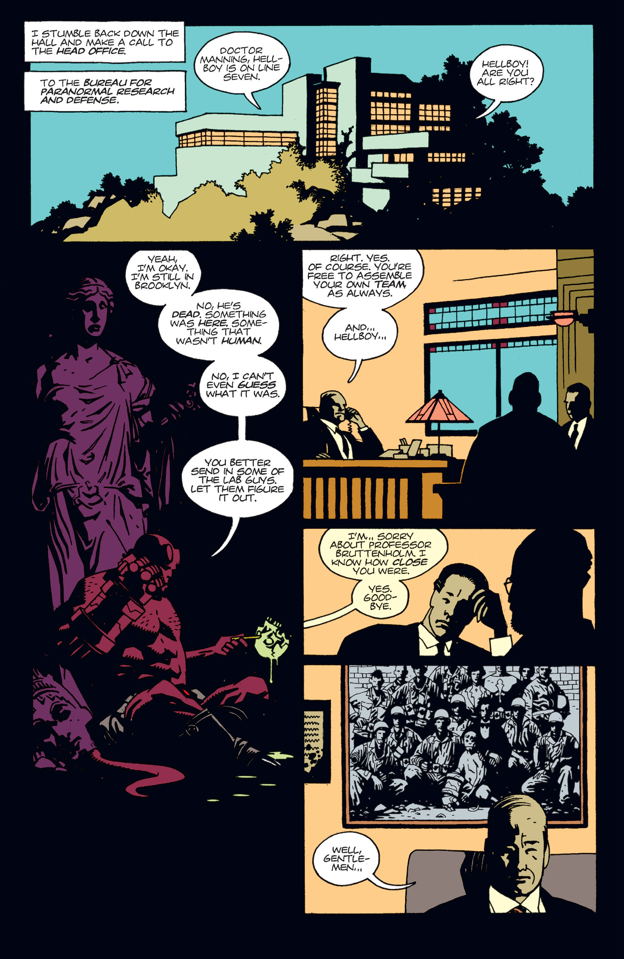 Read online Hellboy comic -  Issue #1 - 31