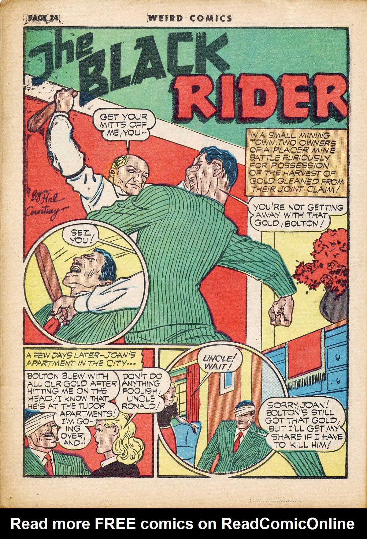 Read online Weird Comics comic -  Issue #19 - 26