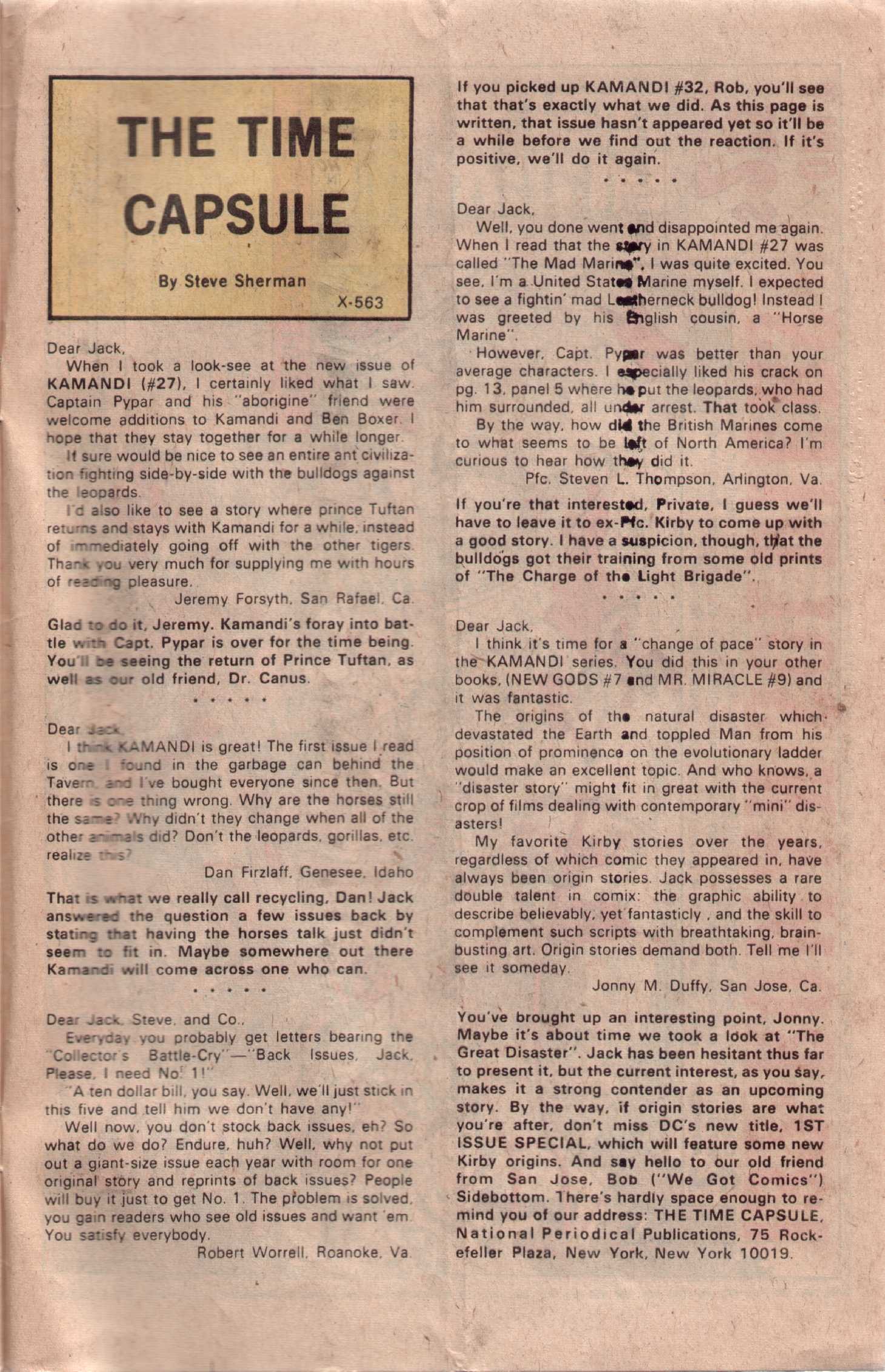 Read online Kamandi, The Last Boy On Earth comic -  Issue #33 - 19