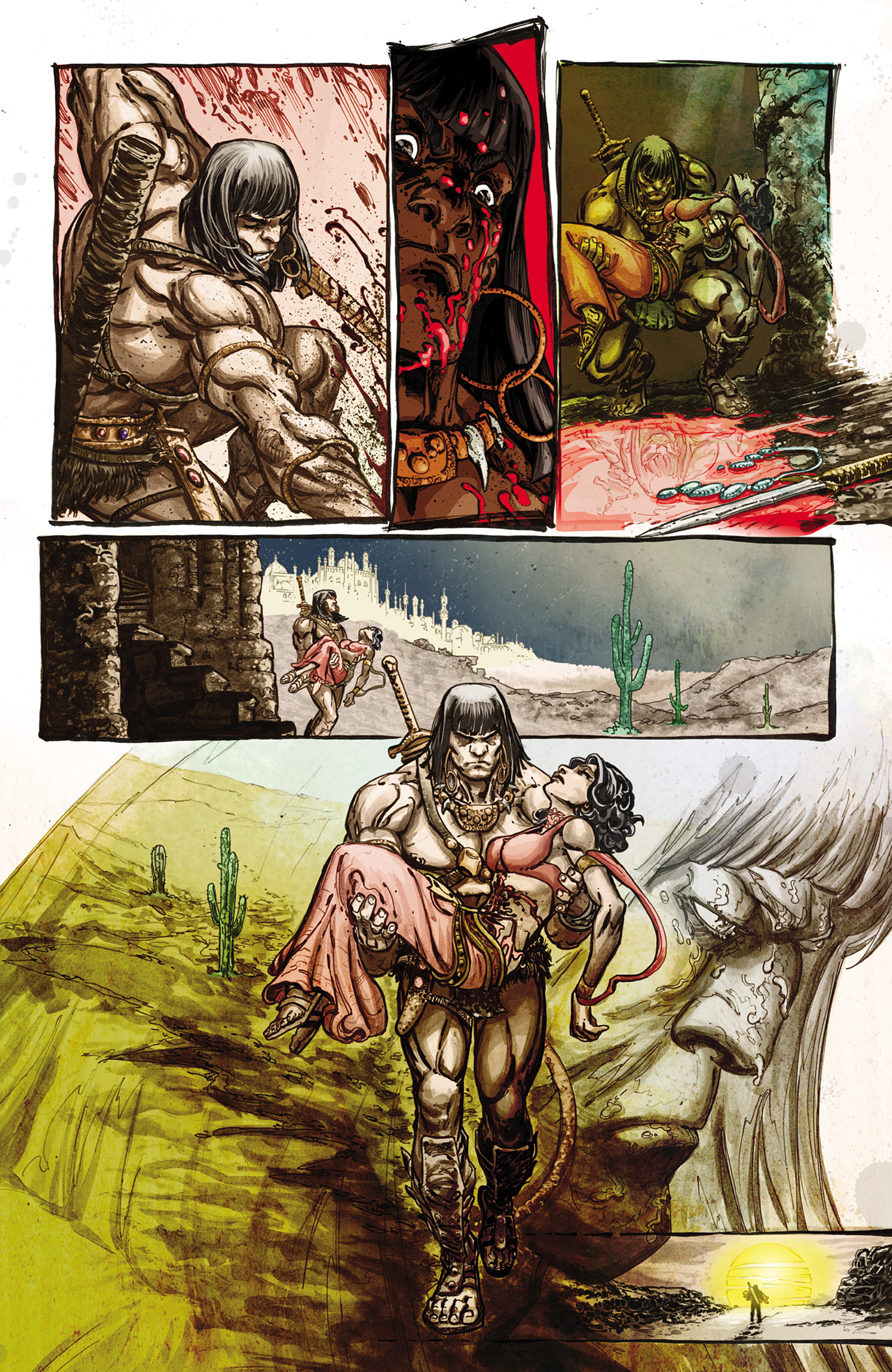 Read online Robert E. Howard's Savage Sword comic -  Issue #9 - 15