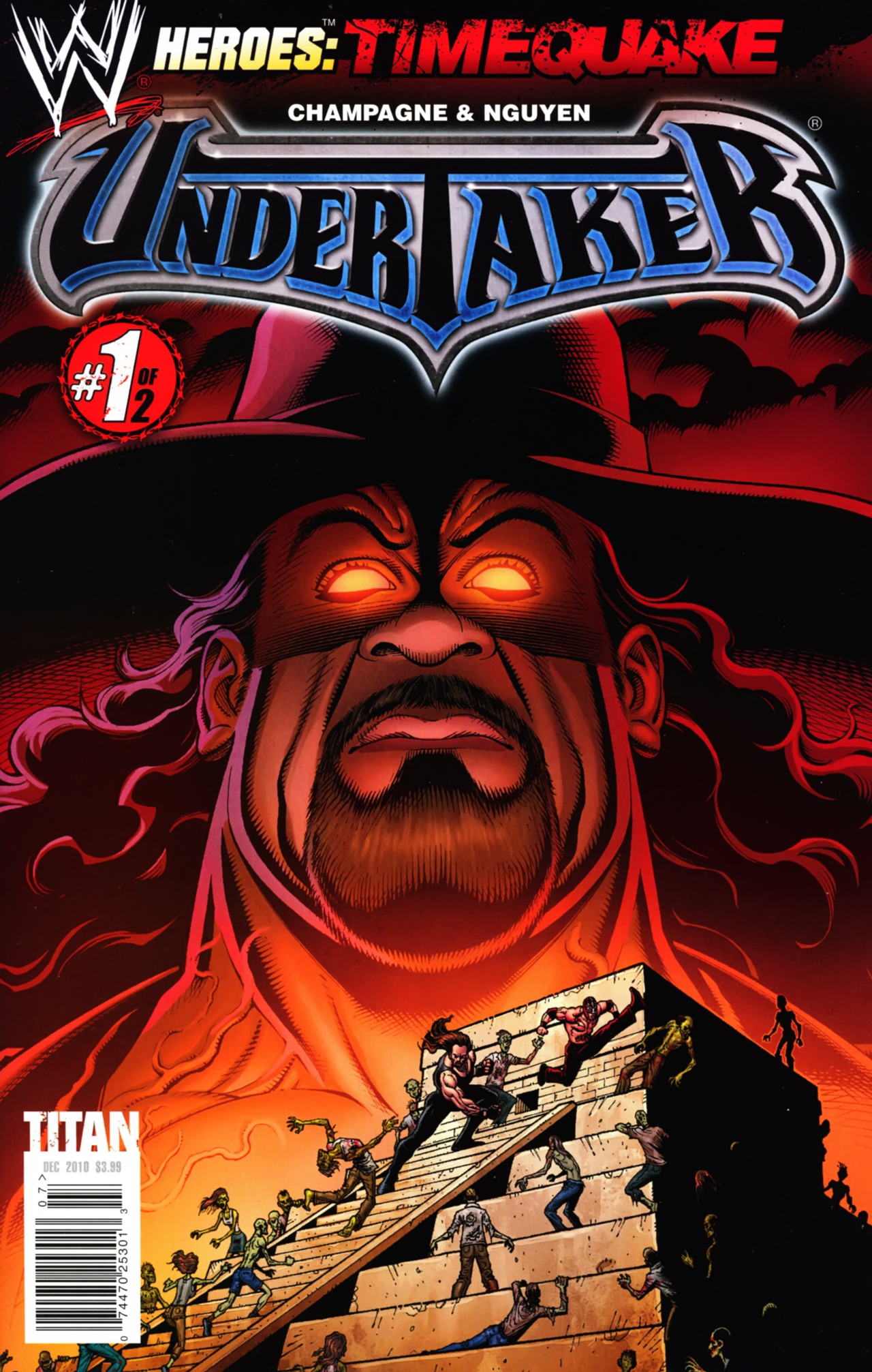 Read online WWE Heroes comic -  Issue #7 - 1