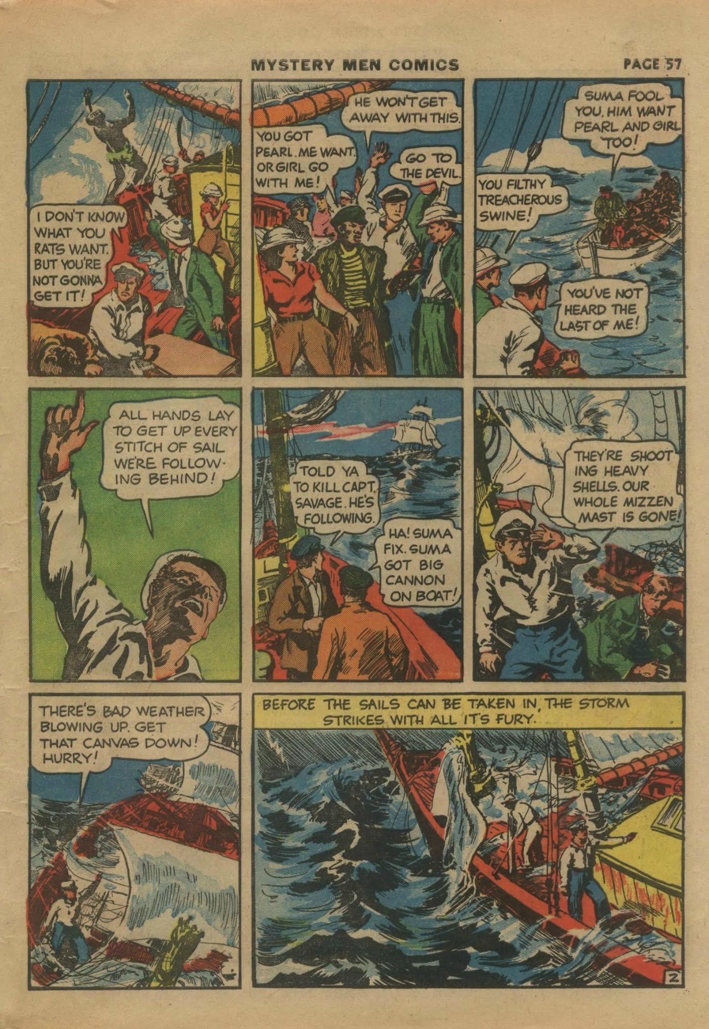 Read online Mystery Men Comics comic -  Issue #14 - 59