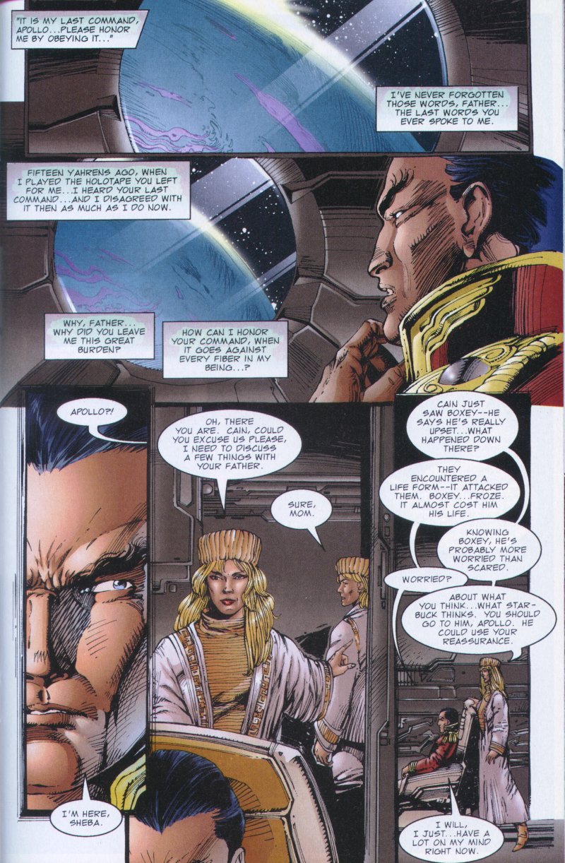 Read online Battlestar Galactica (1995) comic -  Issue #2 - 20