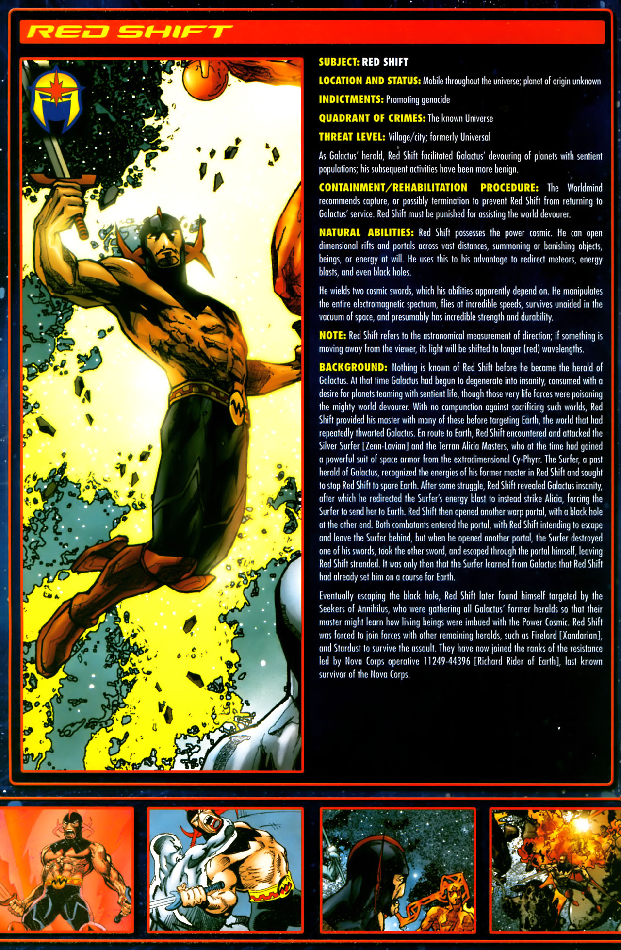 Read online Annihilation:  The  Nova Corps Files comic -  Issue #Annihilation:  The  Nova Corps Files Full - 31