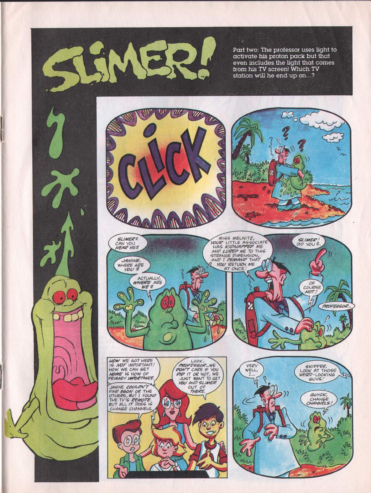 Read online The Real Ghostbusters comic -  Issue #184 - 3