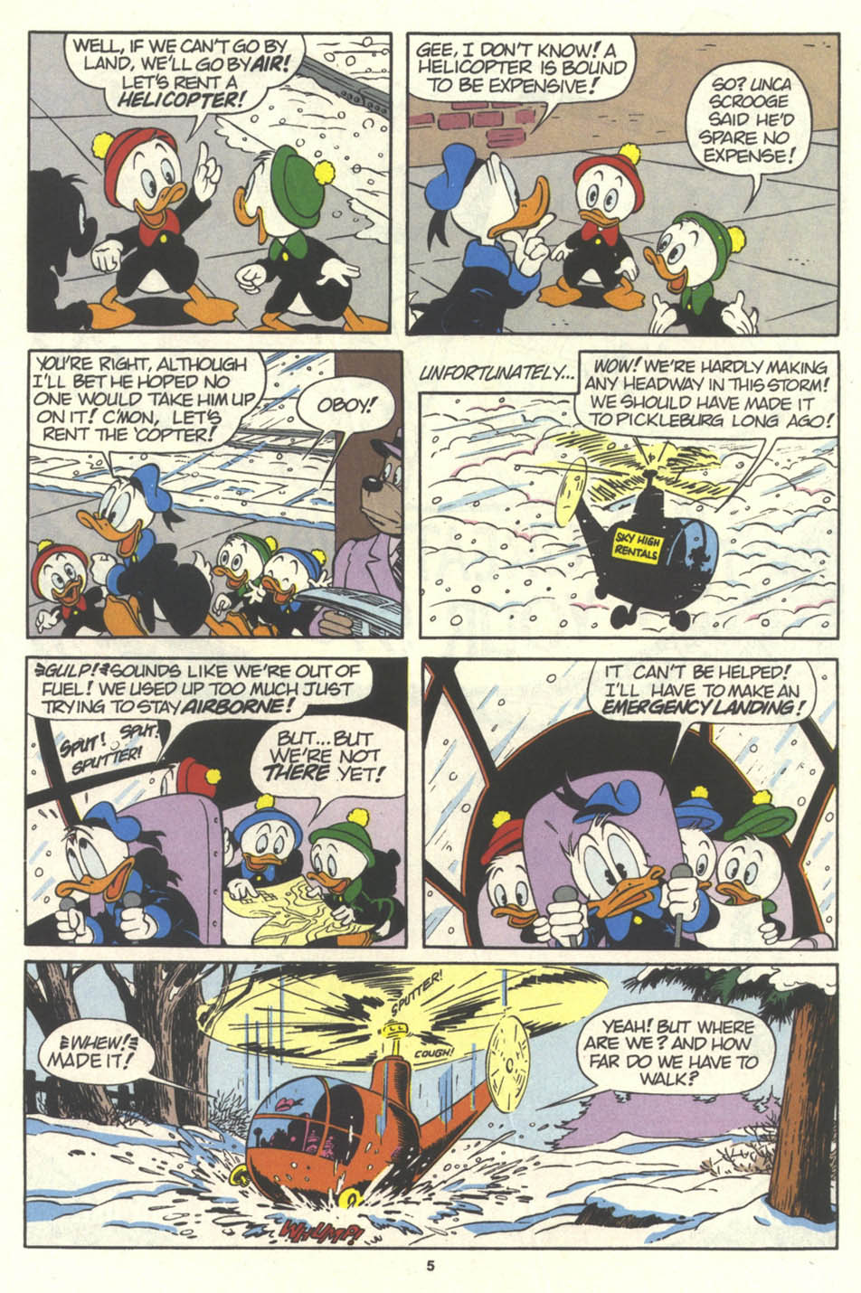 Read online Walt Disney's Comics and Stories comic -  Issue #556 - 8