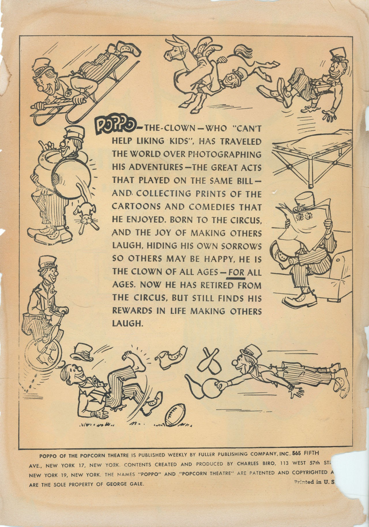 Read online Poppo of the Popcorn Theatre comic -  Issue #6 - 2