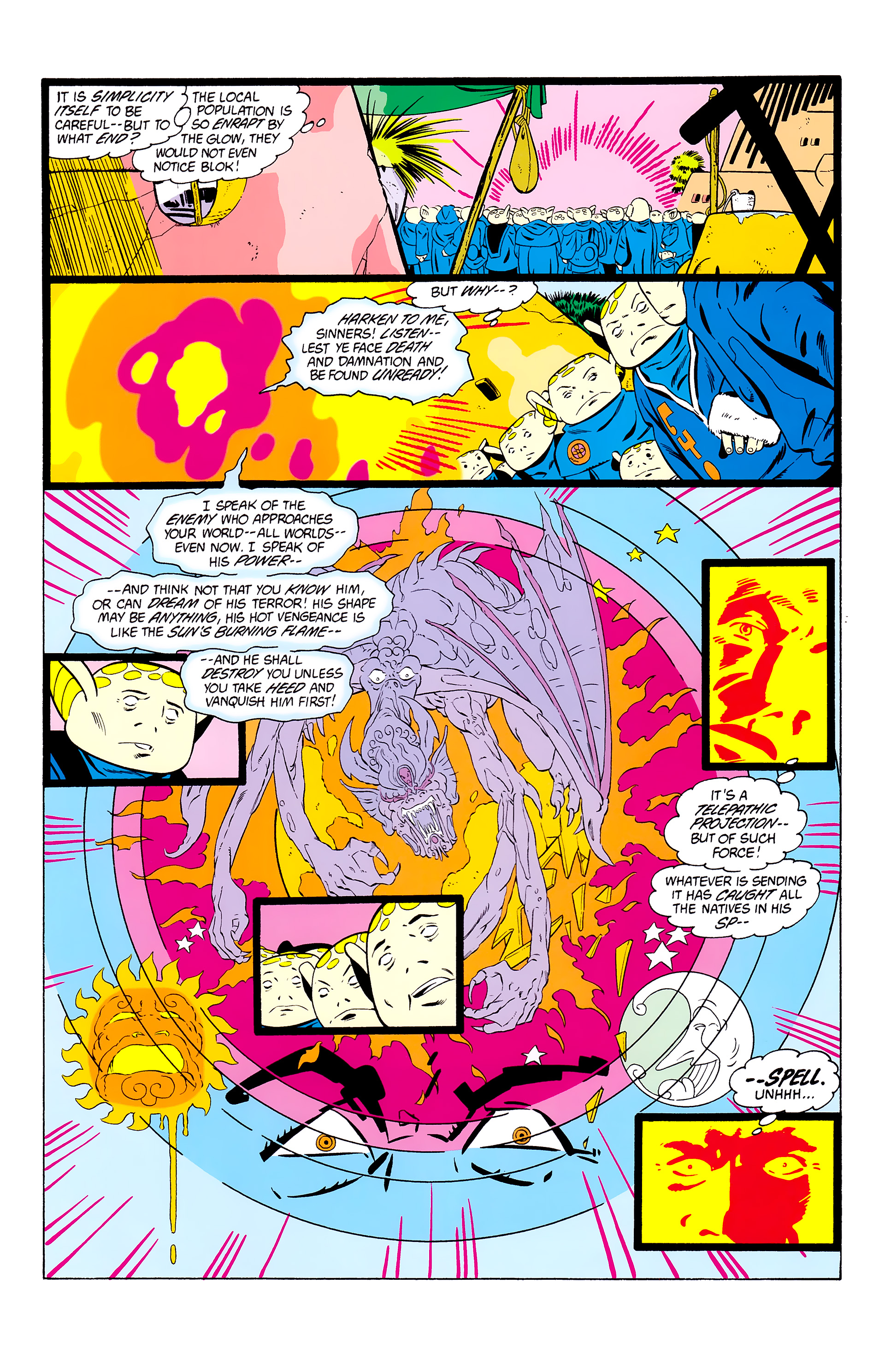 Read online Legion of Super-Heroes (1980) comic -  Issue #307 - 17
