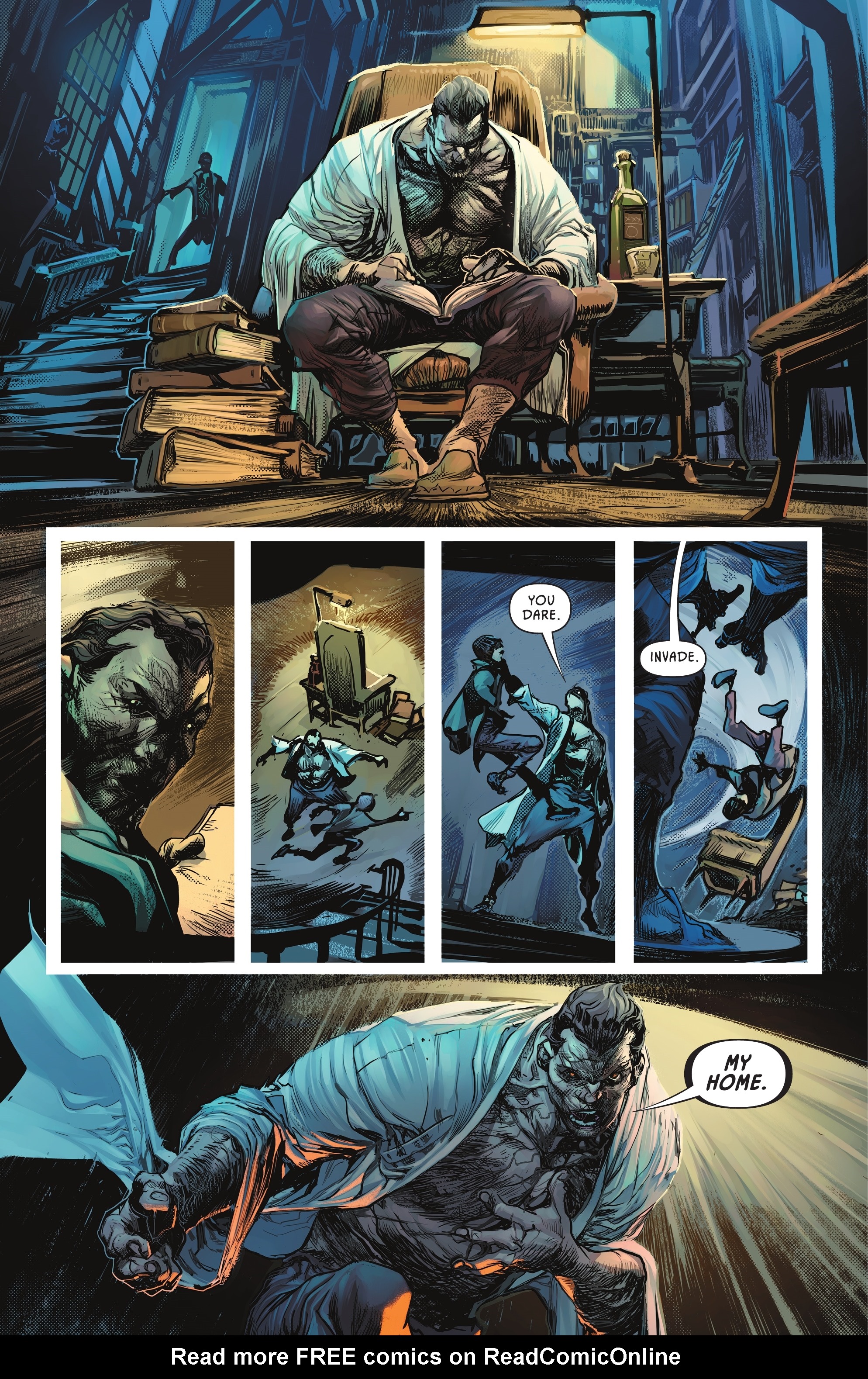 Read online Batman - One Bad Day: Bane comic -  Issue # Full - 16