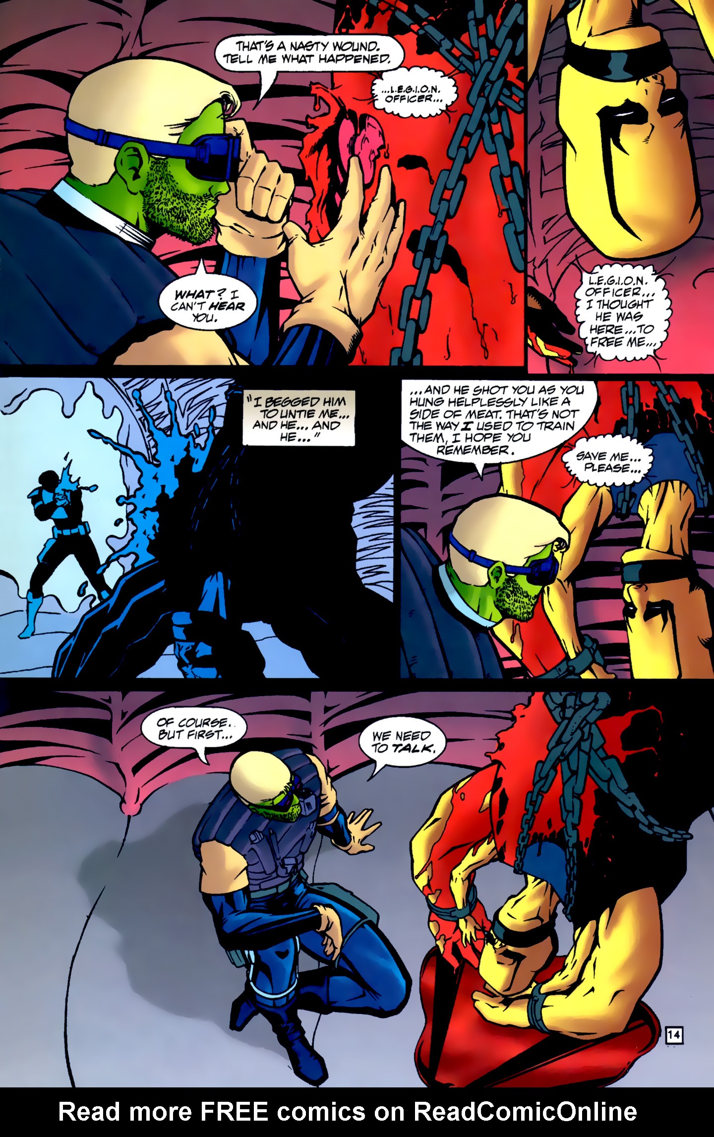 Read online R.E.B.E.L.S. '94 comic -  Issue #4 - 14