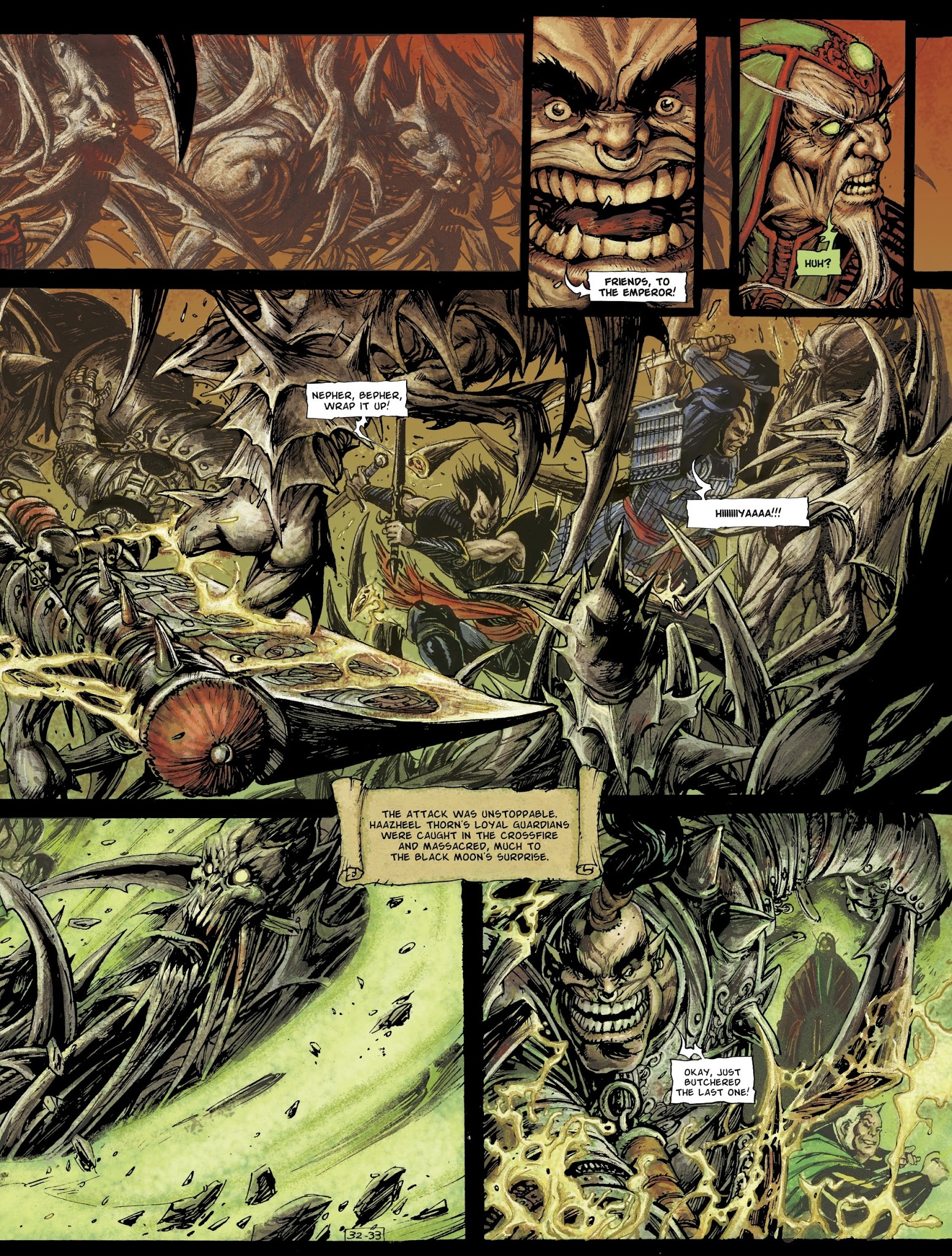 Read online The Black Moon Chronicles comic -  Issue #13 - 35