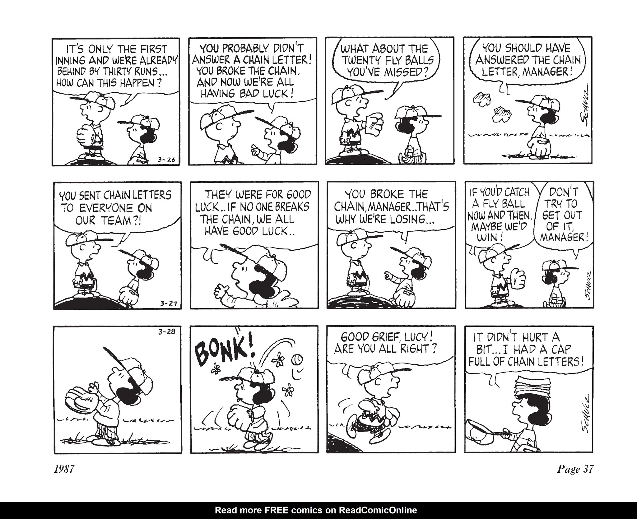 Read online The Complete Peanuts comic -  Issue # TPB 19 - 52