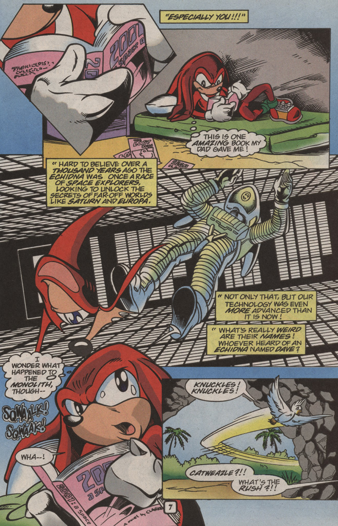 Read online Knuckles the Echidna comic -  Issue #30 - 11