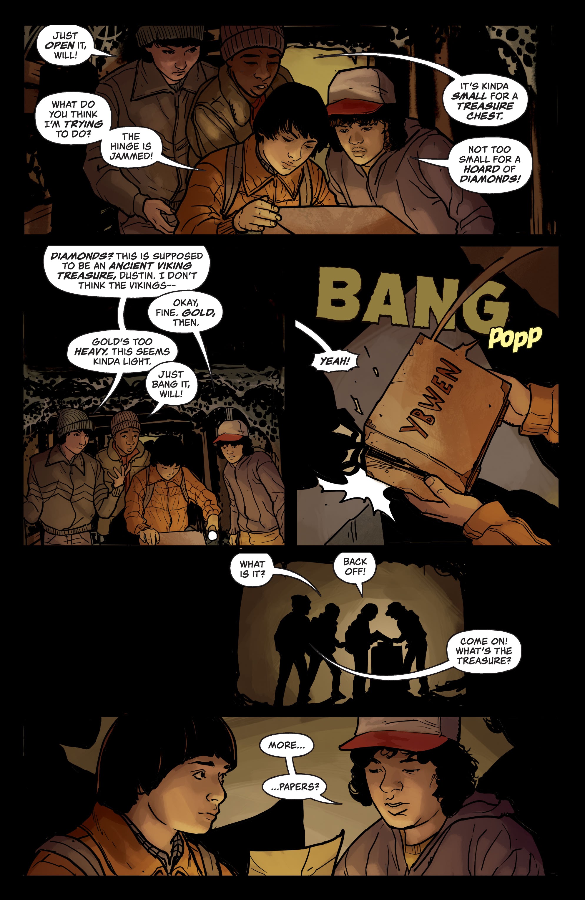 Read online Stranger Things: The Tomb of Ybwen comic -  Issue #4 - 3