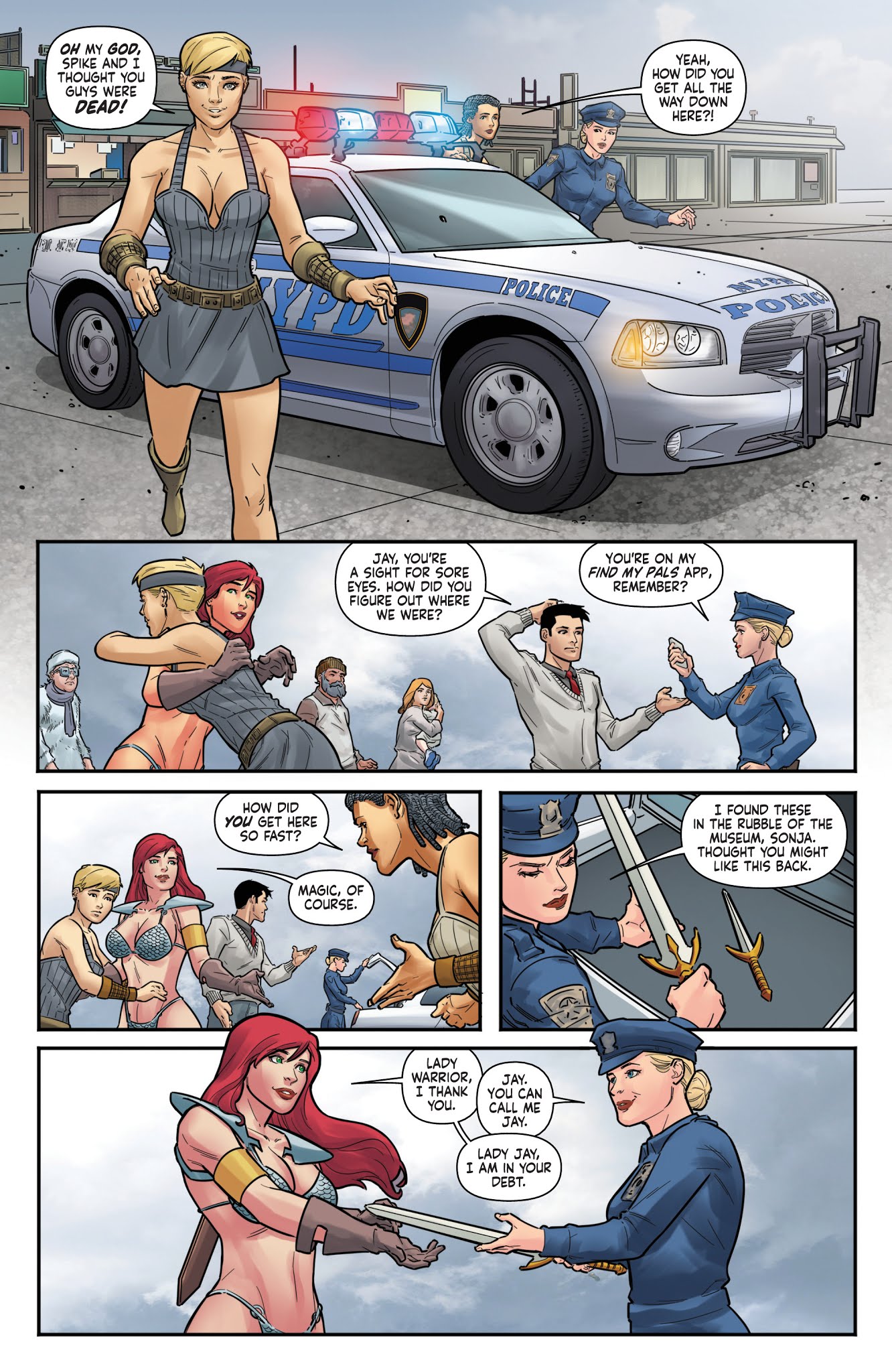 Read online Red Sonja Vol. 4 comic -  Issue # _TPB 1 (Part 2) - 16