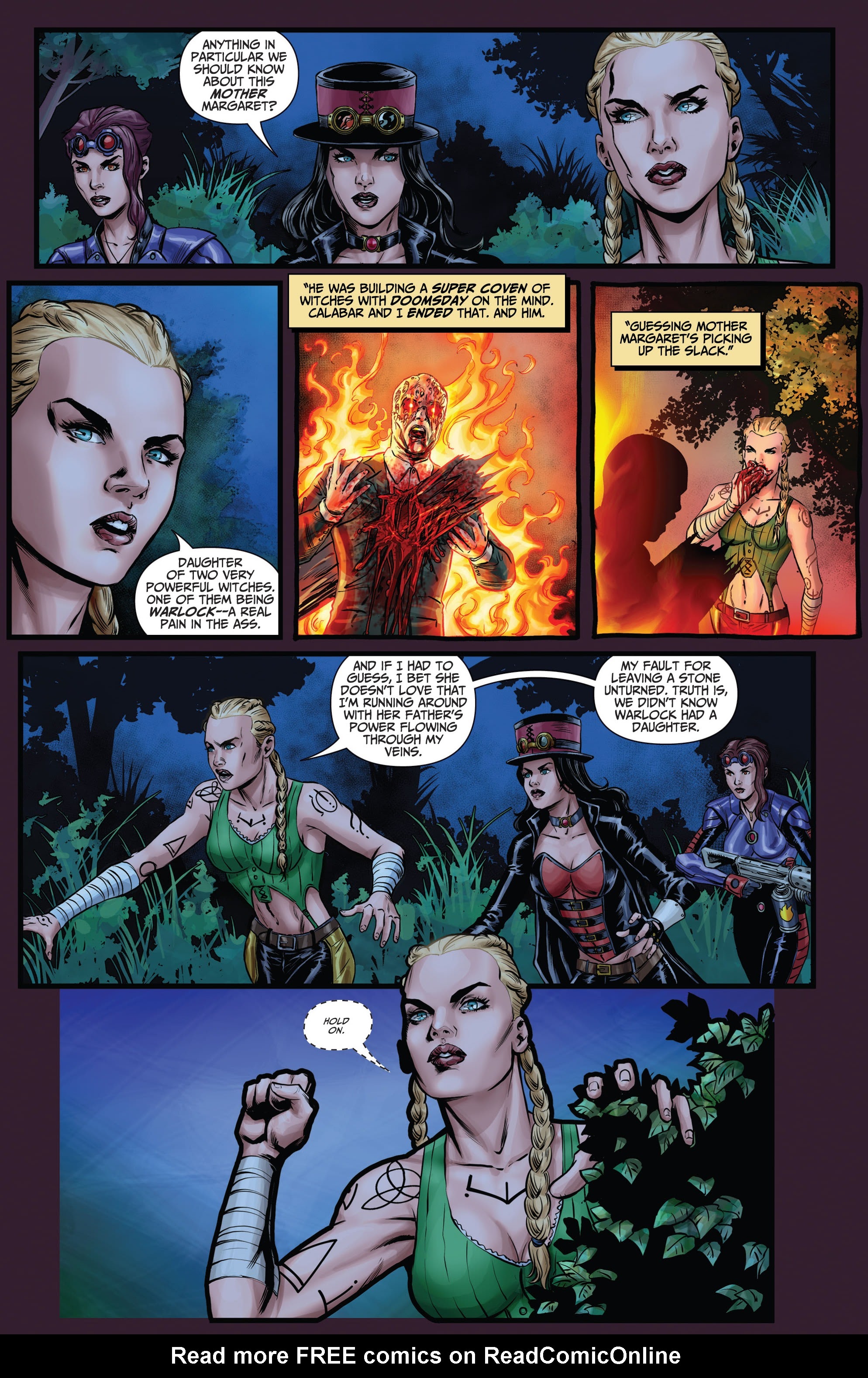 Read online Van Helsing Annual: Hour of the Witch comic -  Issue # Full - 48