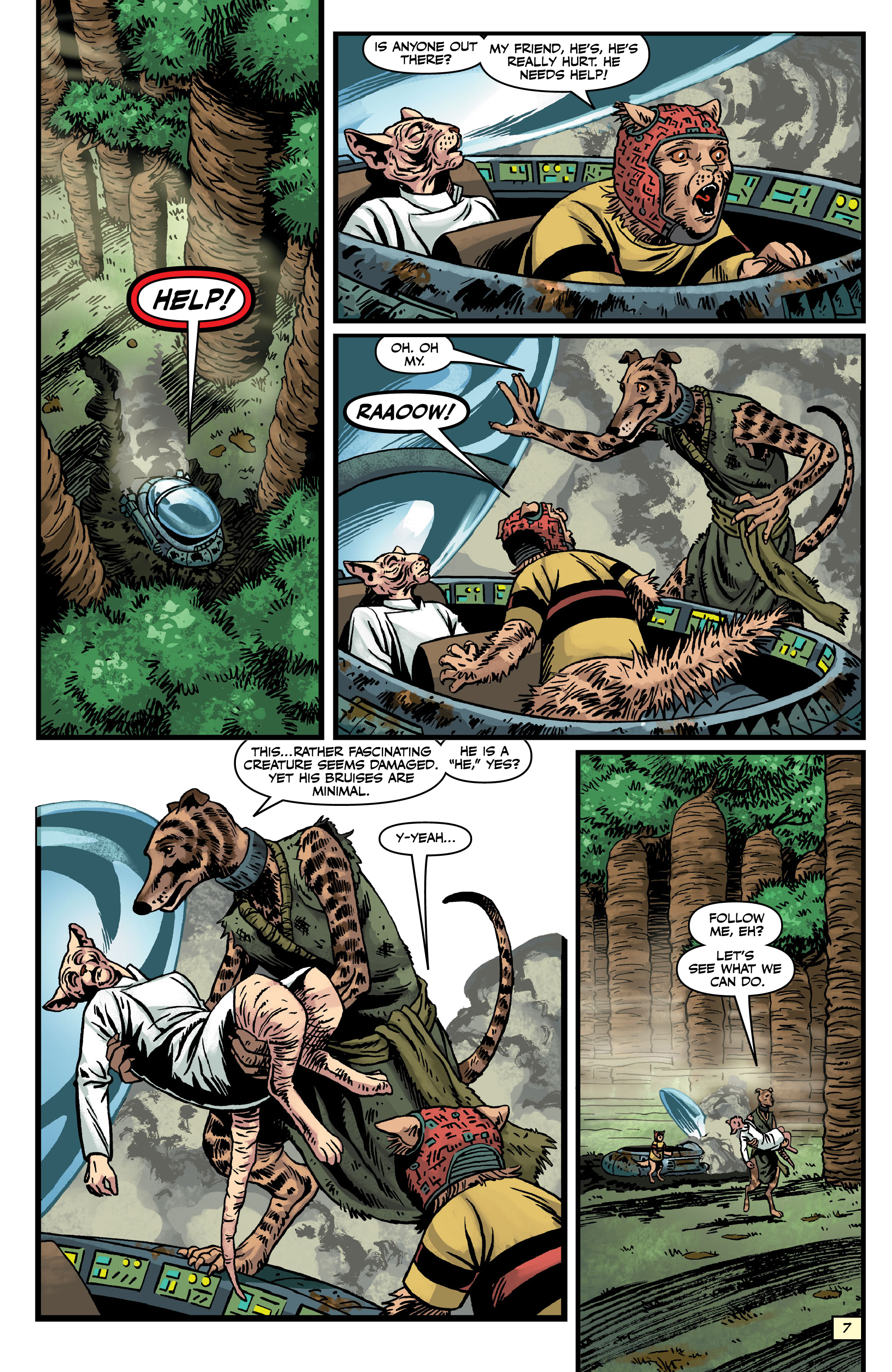 Read online Captain Ginger Season 2 comic -  Issue #3 - 8