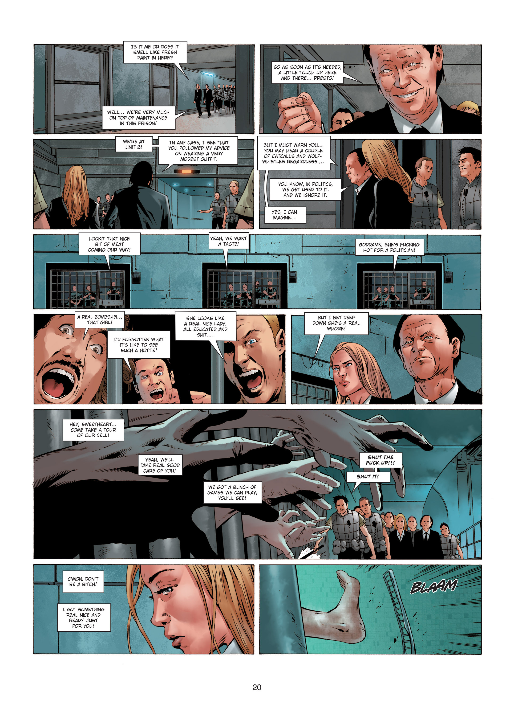 Read online Deepwater Prison comic -  Issue #3 - 20