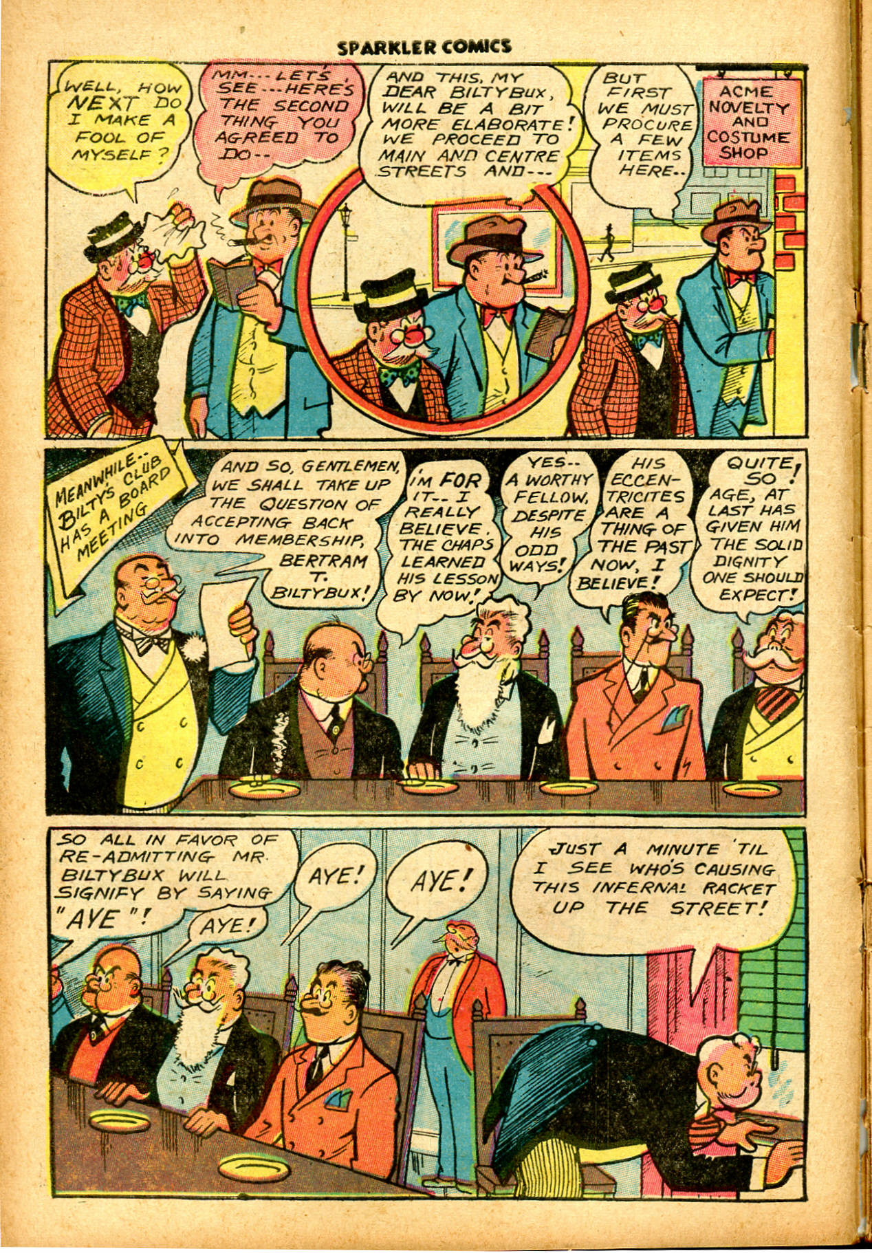 Read online Sparkler Comics comic -  Issue #62 - 12