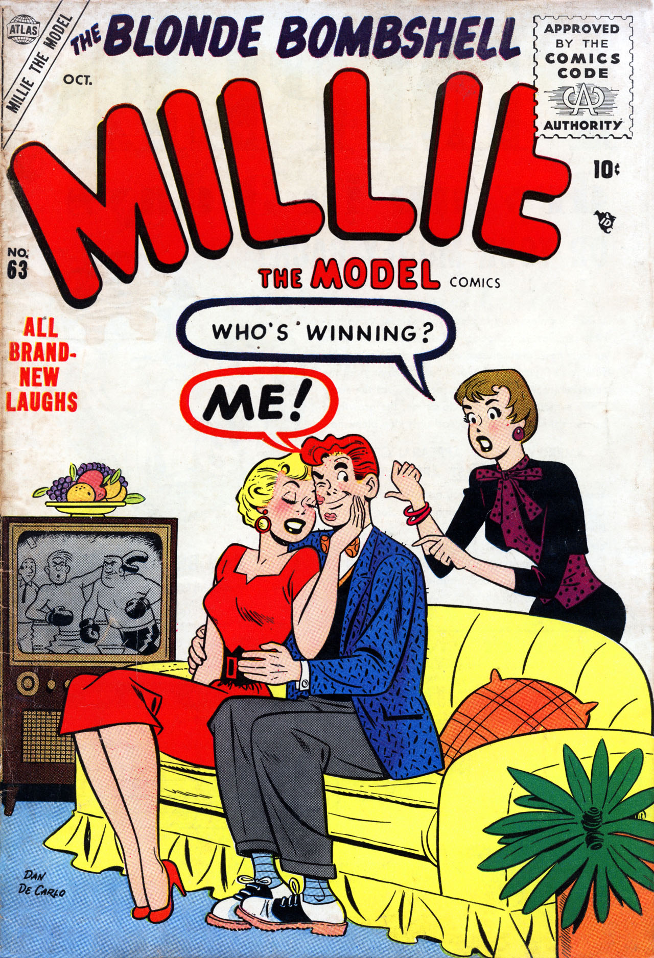 Read online Millie the Model comic -  Issue #63 - 1