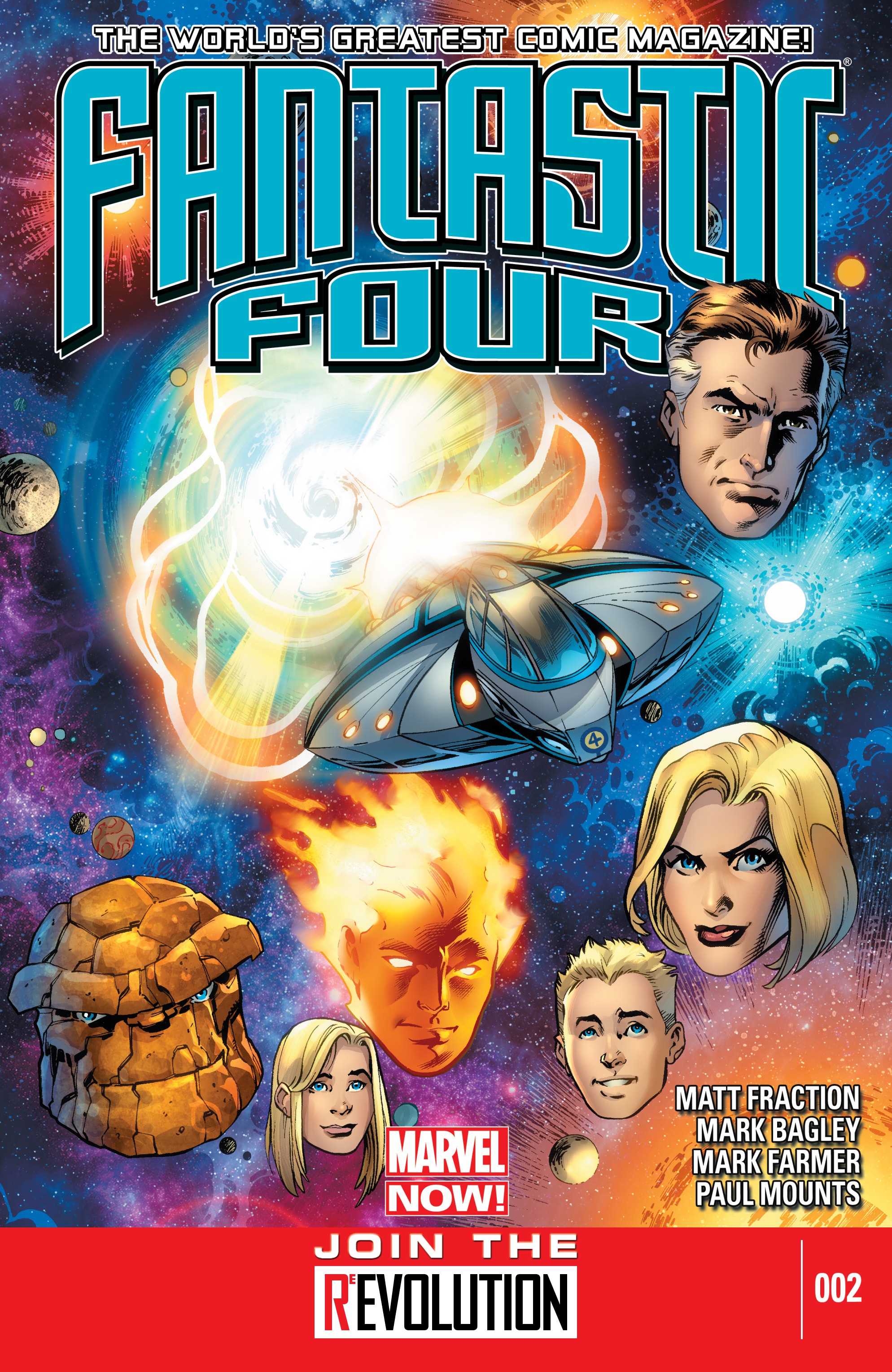 Read online Fantastic Four (2013) comic -  Issue #2 - 1