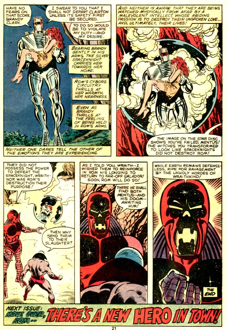 Read online ROM (1979) comic -  Issue #20 - 17