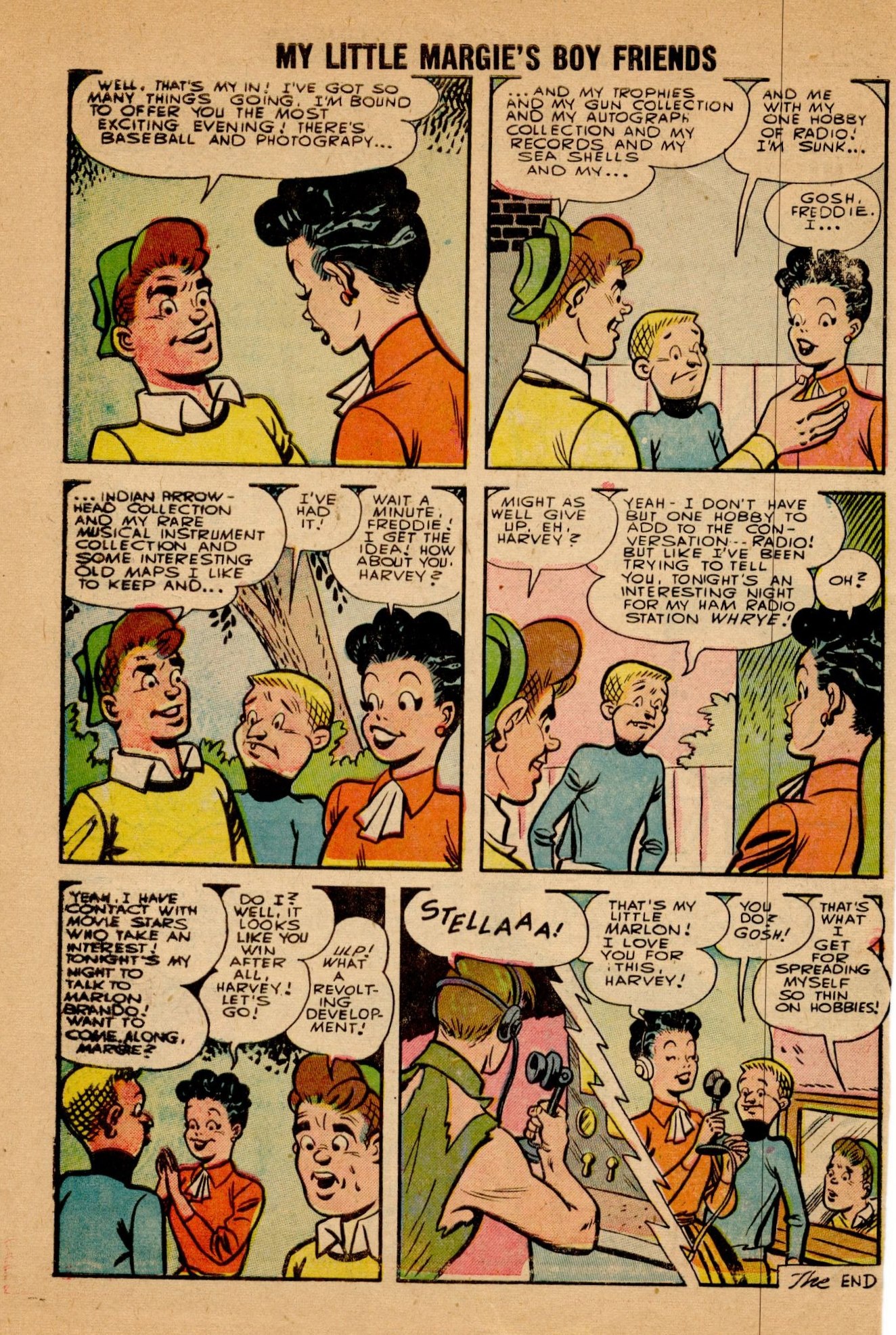Read online My Little Margie's Boy Friends comic -  Issue #5 - 6