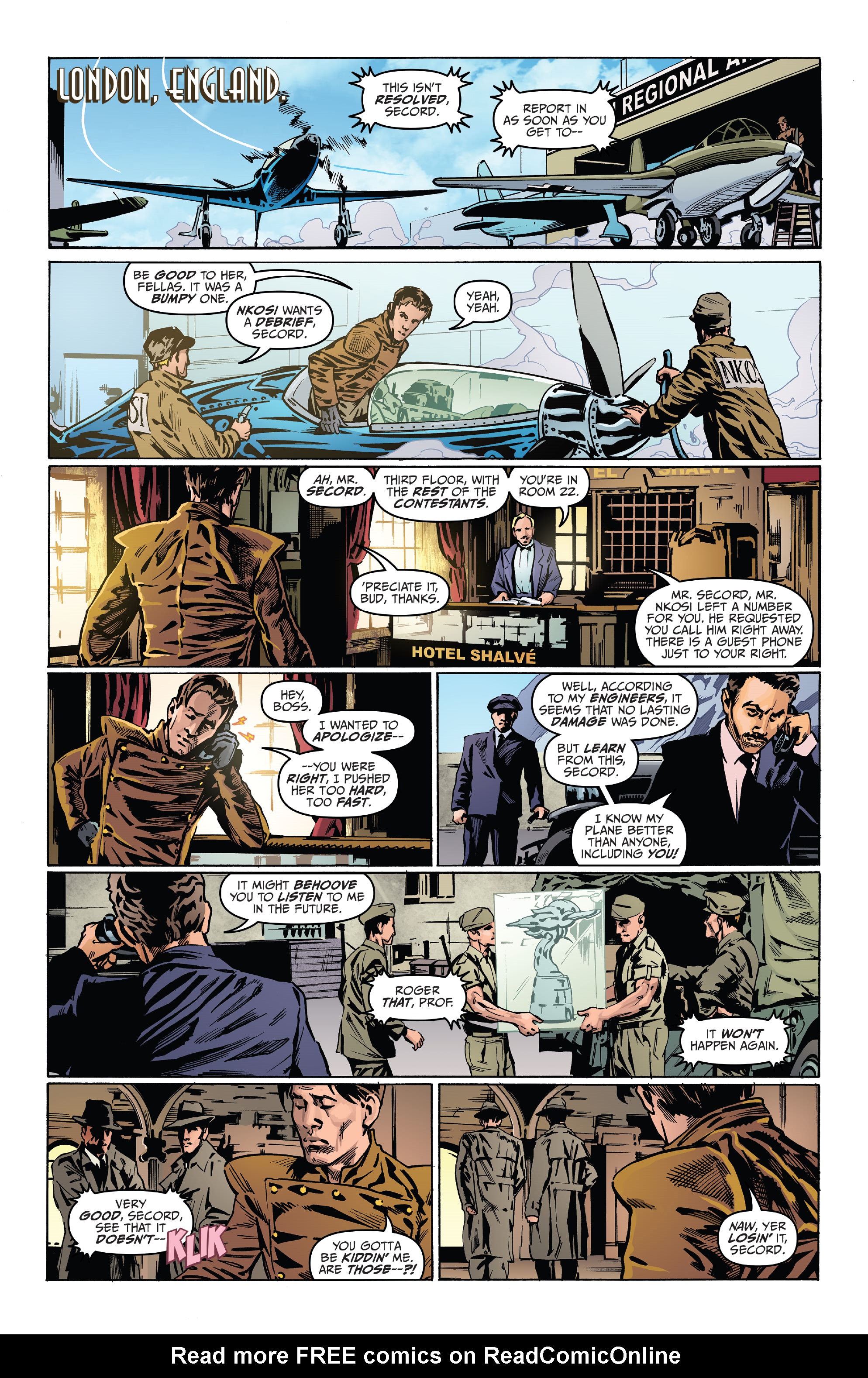 Read online The Rocketeer: The Great Race comic -  Issue #3 - 6