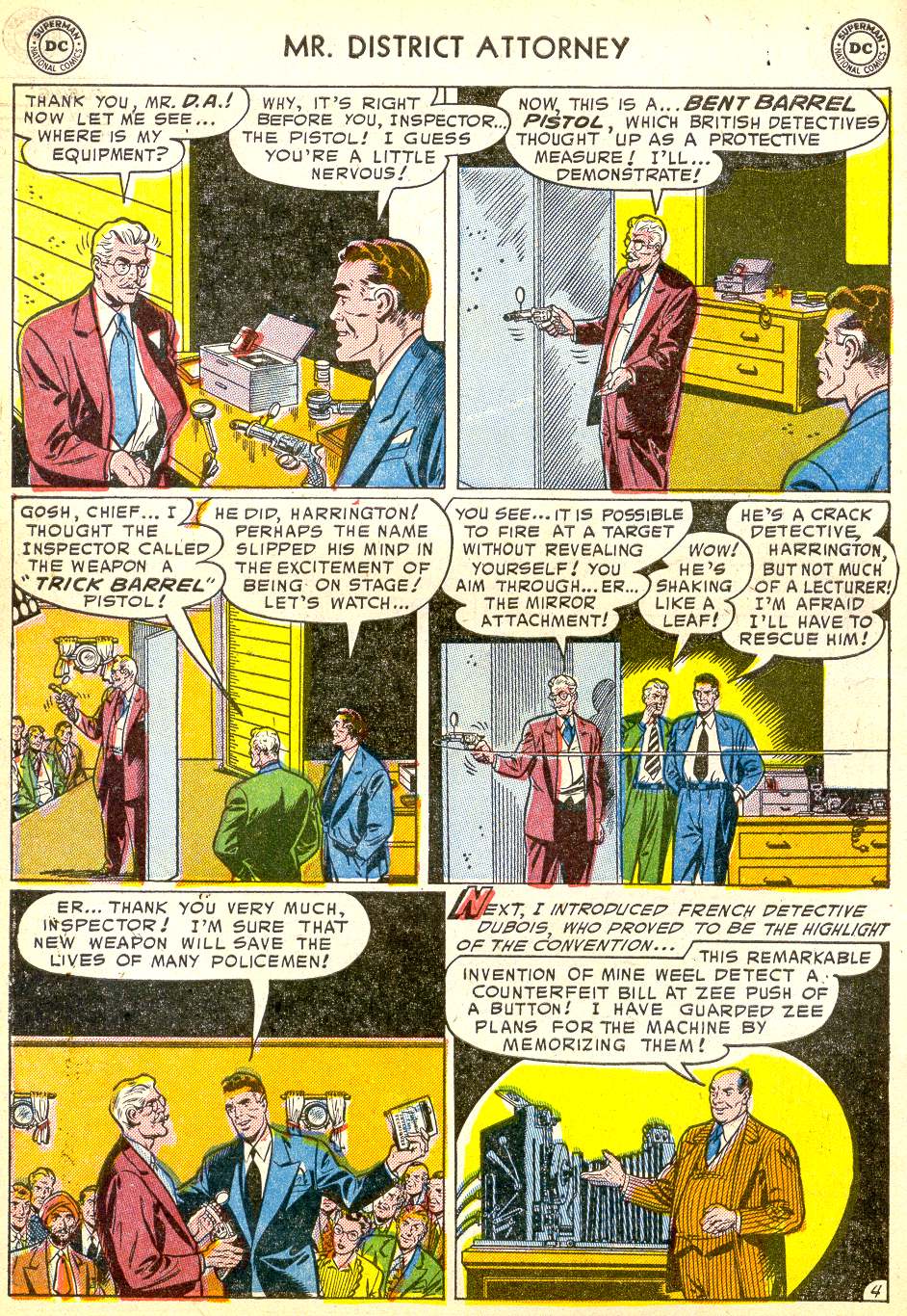 Read online Mr. District Attorney comic -  Issue #44 - 6
