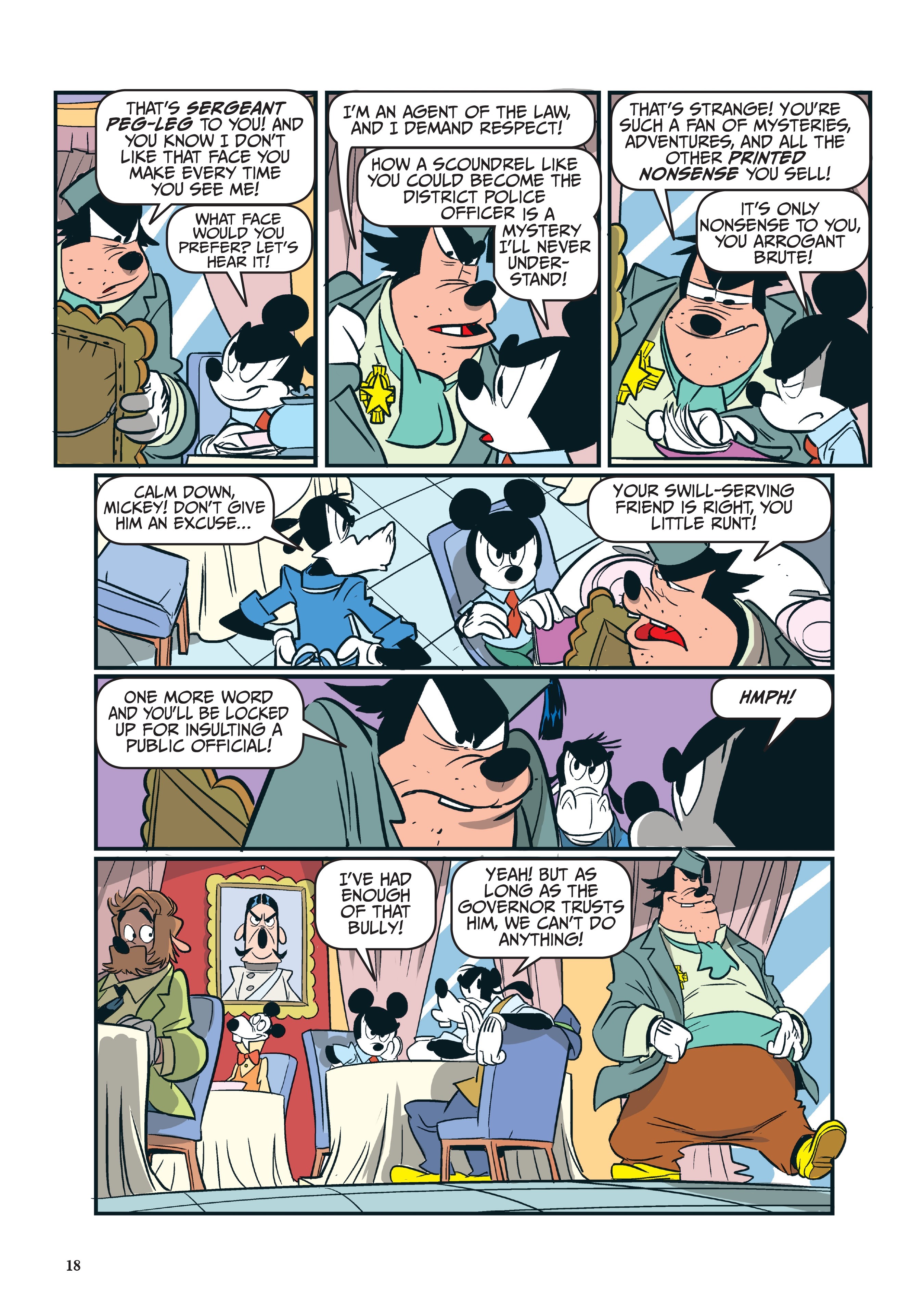Read online Disney Don Quixote, Starring Goofy and Mickey Mouse comic -  Issue # TPB - 19