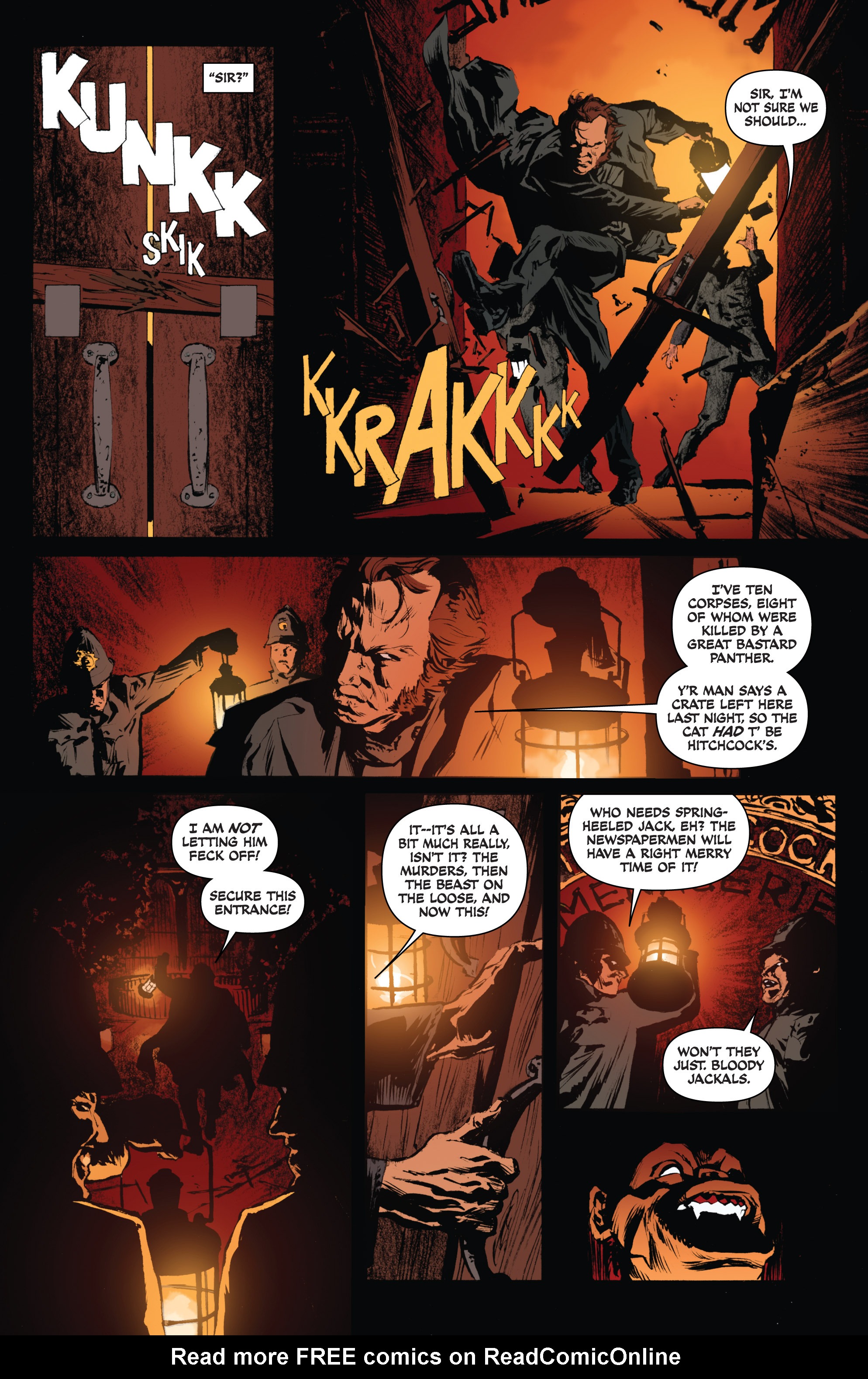 Read online Sherlock Holmes: The Liverpool Demon comic -  Issue #4 - 14