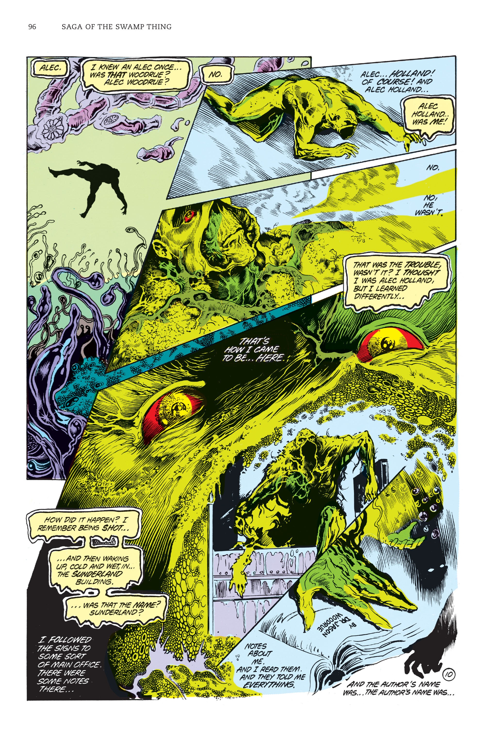 Read online Saga of the Swamp Thing comic -  Issue # TPB 1 (Part 1) - 93