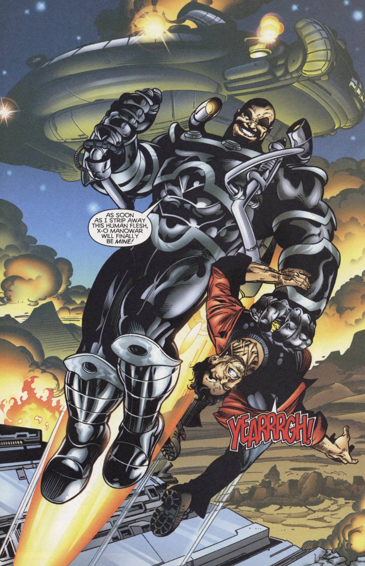 Read online X-O Manowar (1996) comic -  Issue #18 - 16