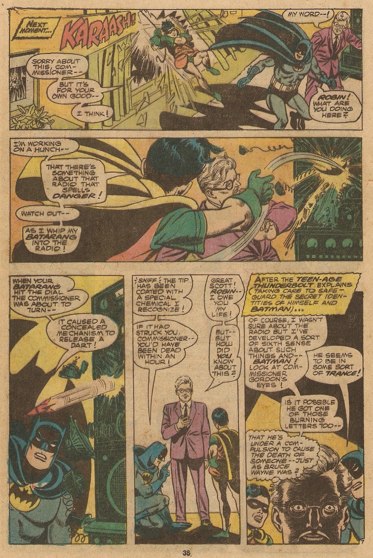 Read online Batman (1940) comic -  Issue #262 - 38