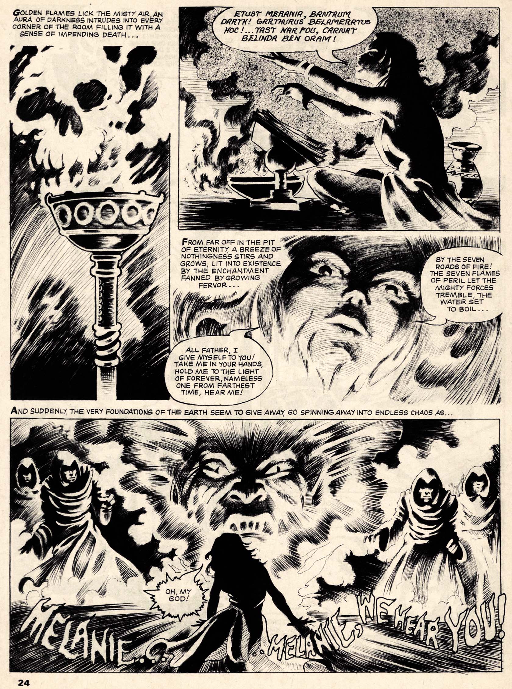 Read online Vampirella (1969) comic -  Issue #10 - 24